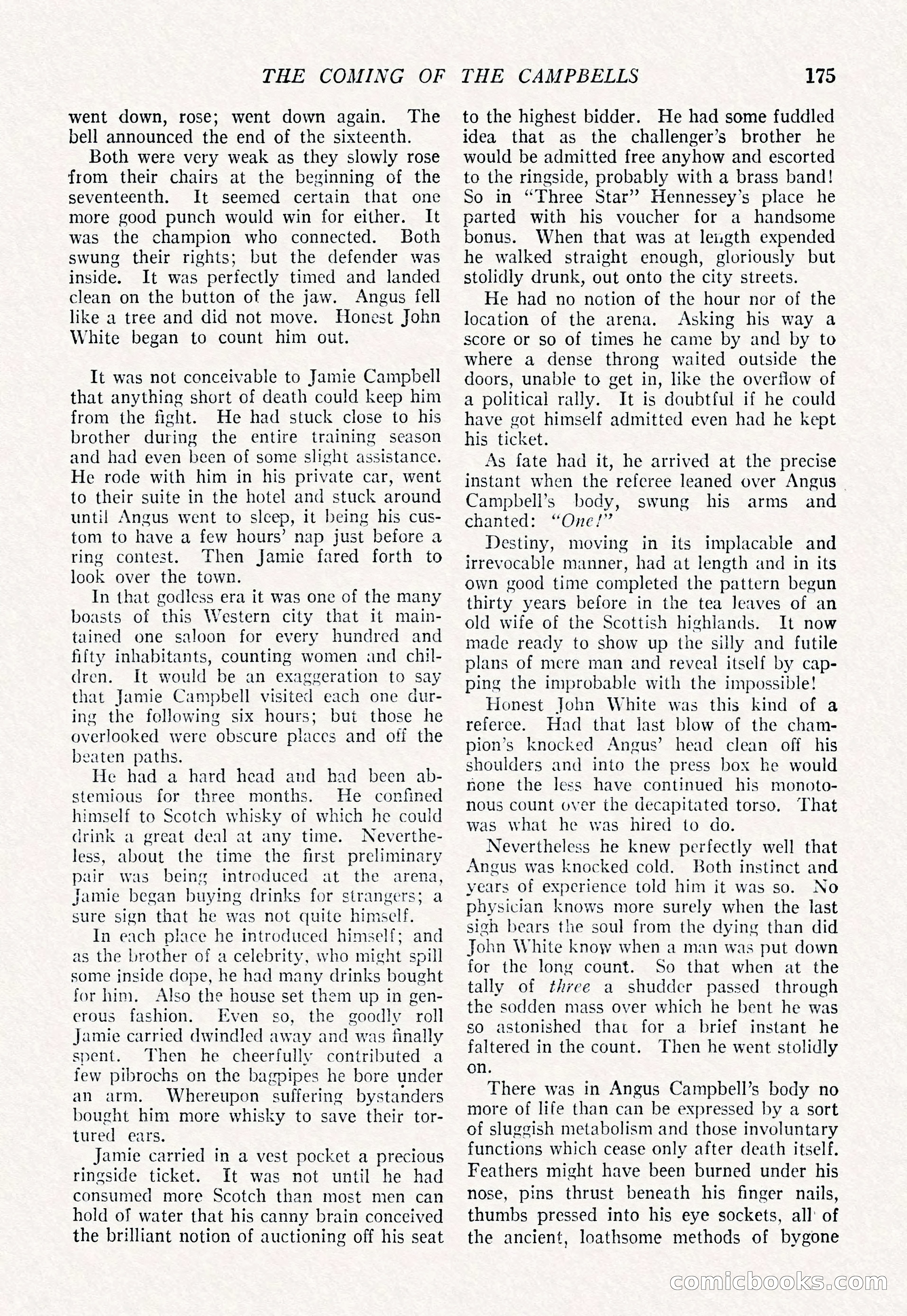 The Popular Magazine, March 7, 1922 — page 185 of 208