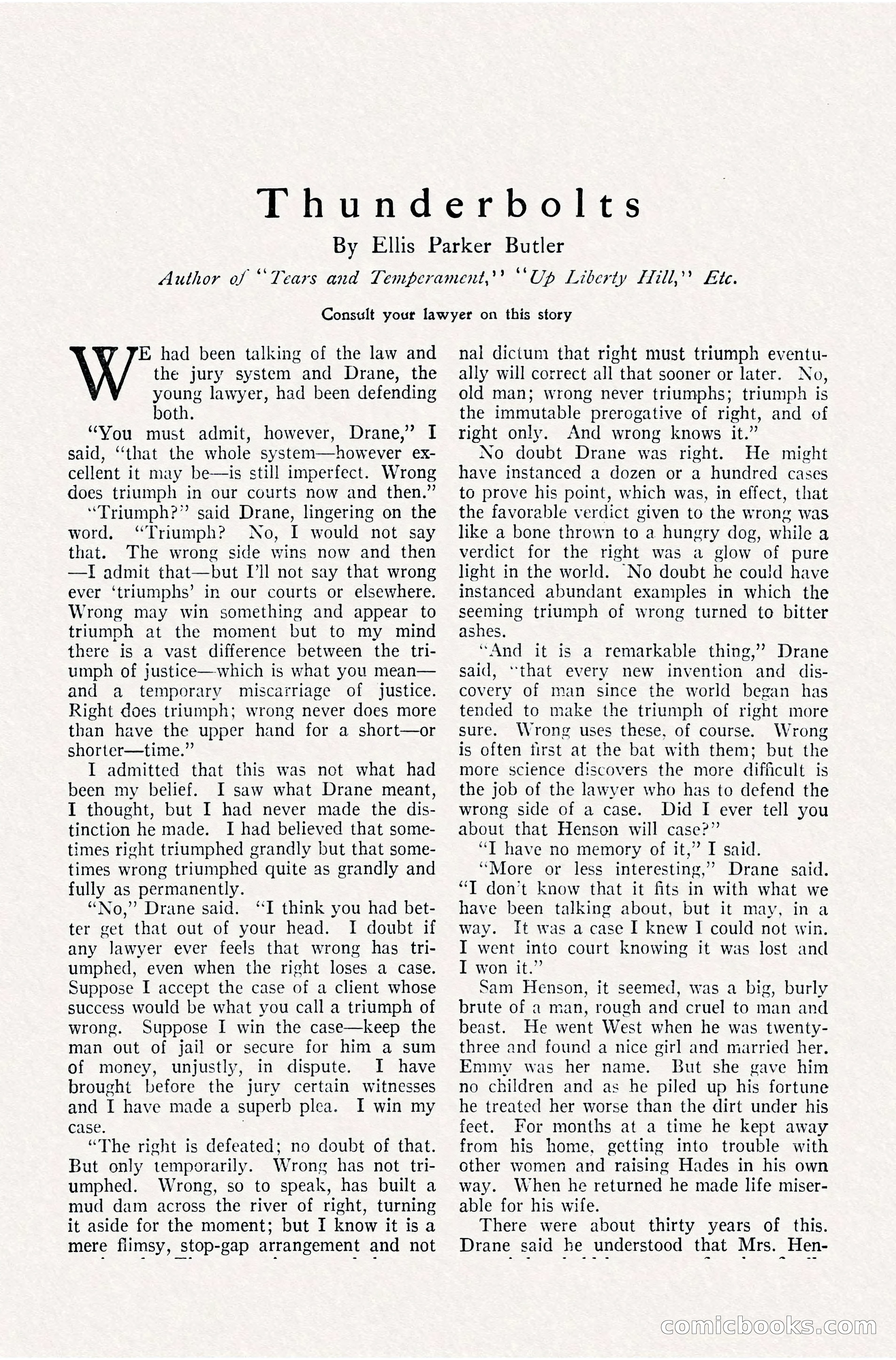 The Popular Magazine, March 7, 1922 — page 187 of 208