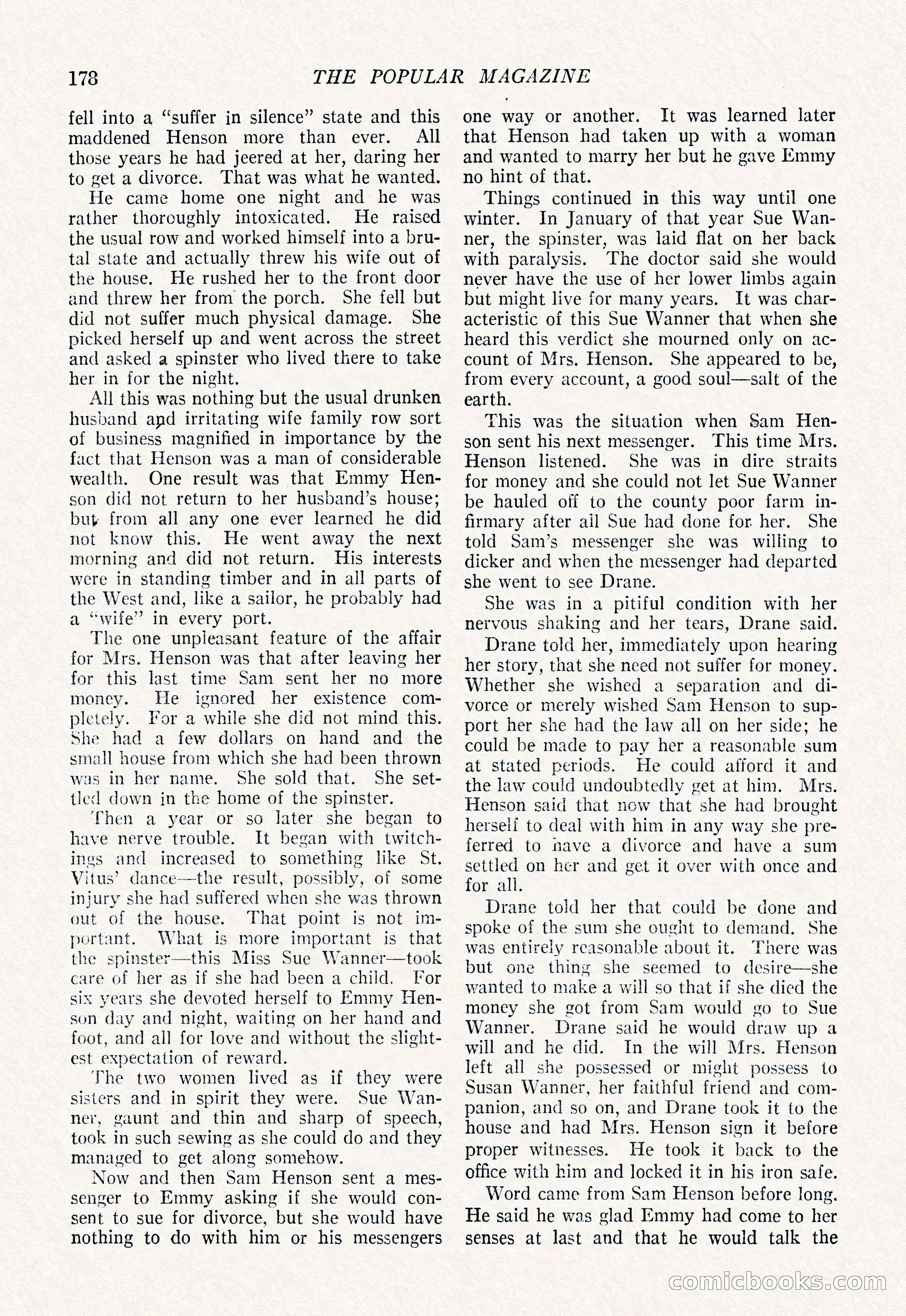 The Popular Magazine, March 7, 1922 — page 188 of 208