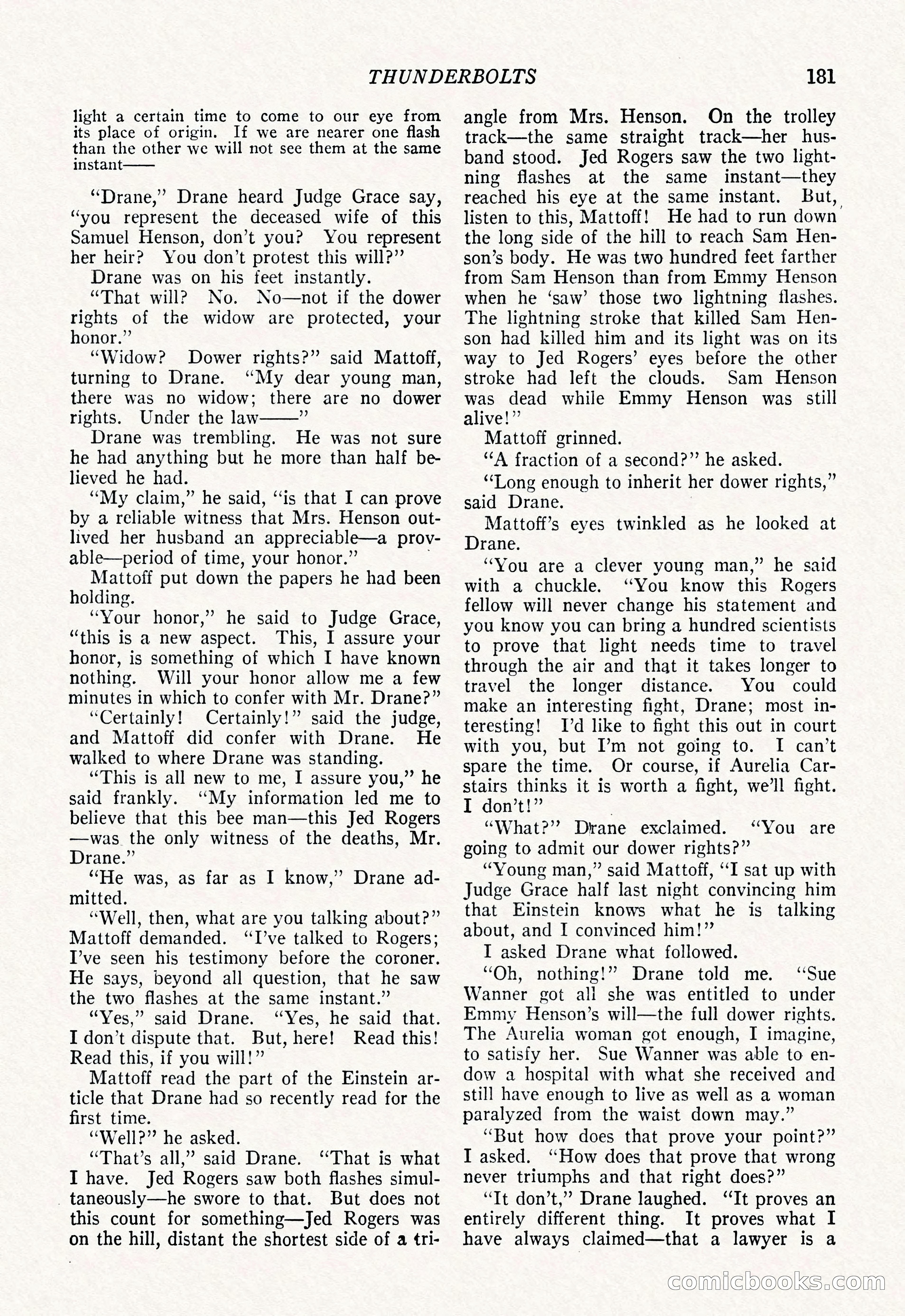 The Popular Magazine, March 7, 1922 — page 191 of 208