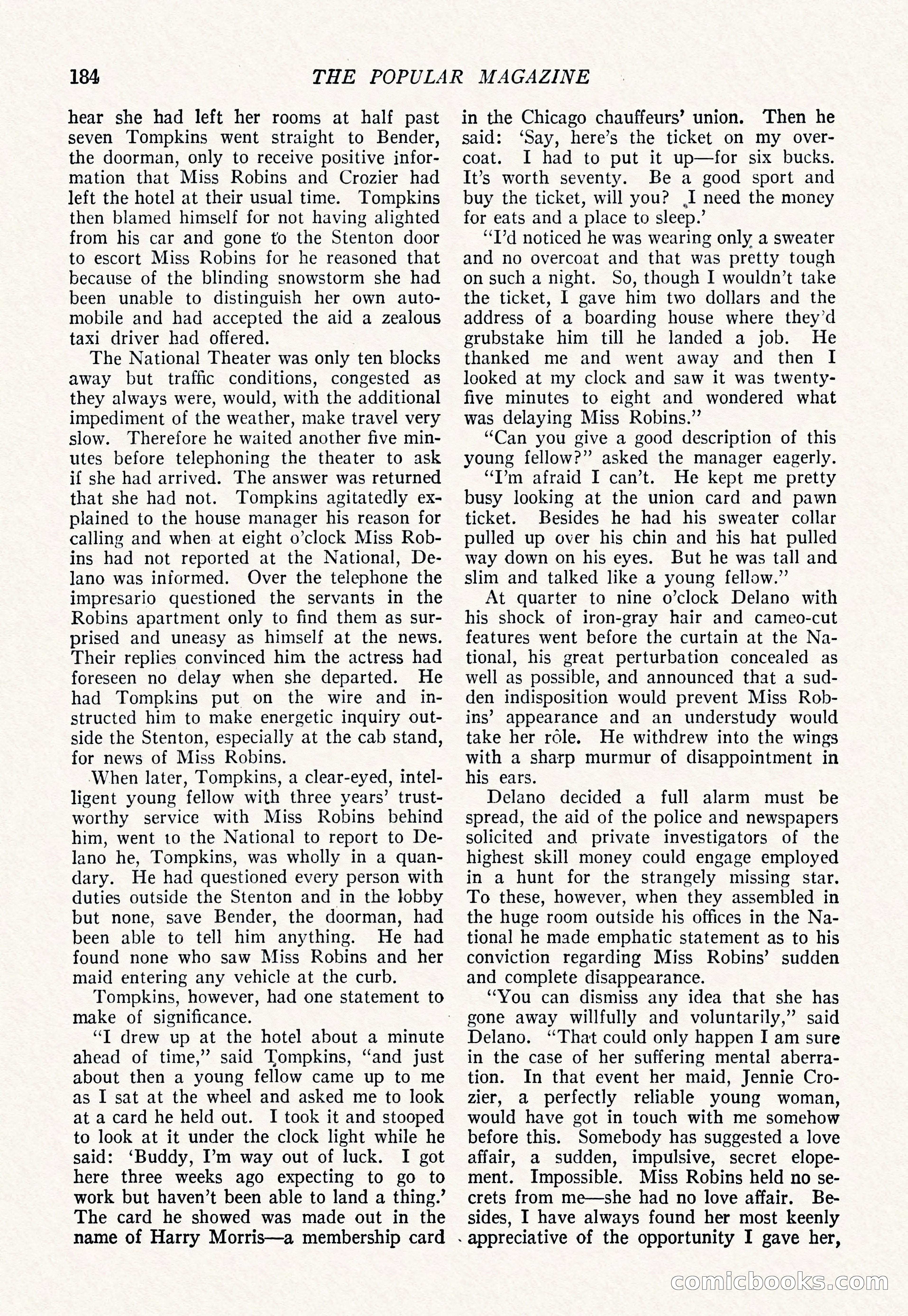 The Popular Magazine, March 7, 1922 — page 194 of 208