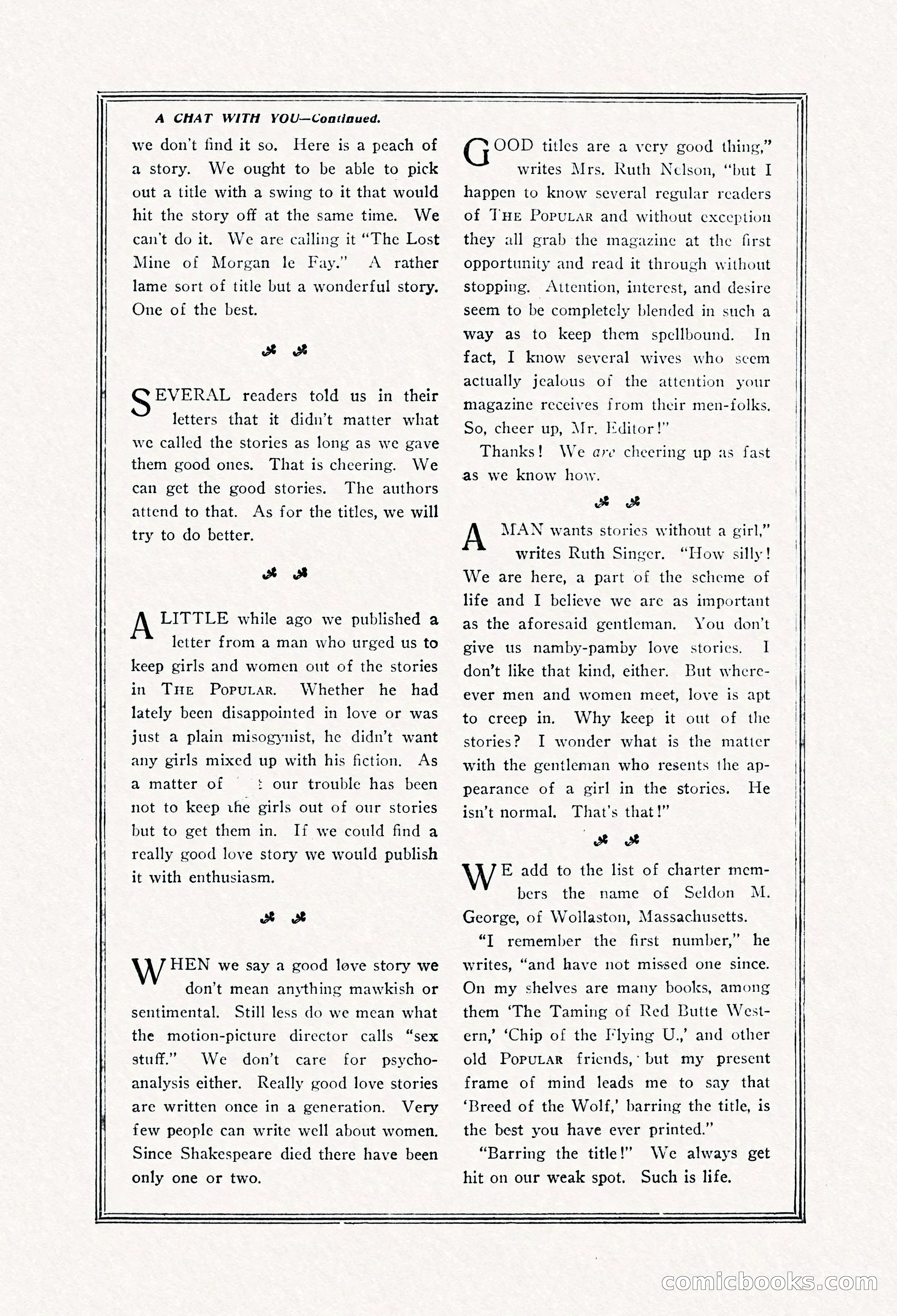 The Popular Magazine, March 7, 1922 — page 202 of 208