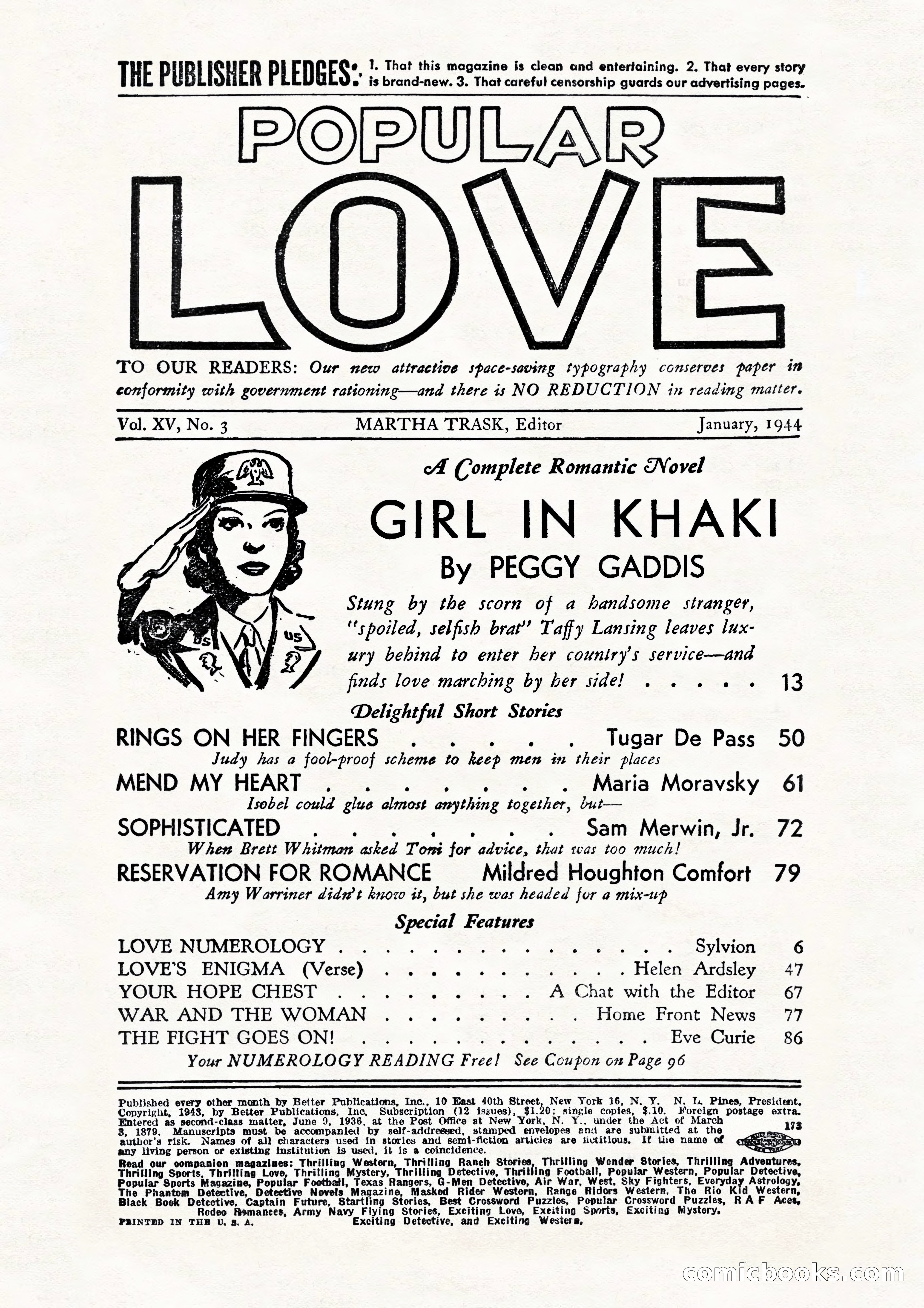 Popular Love, Vol. 15, No. 3 — page 4 of 100