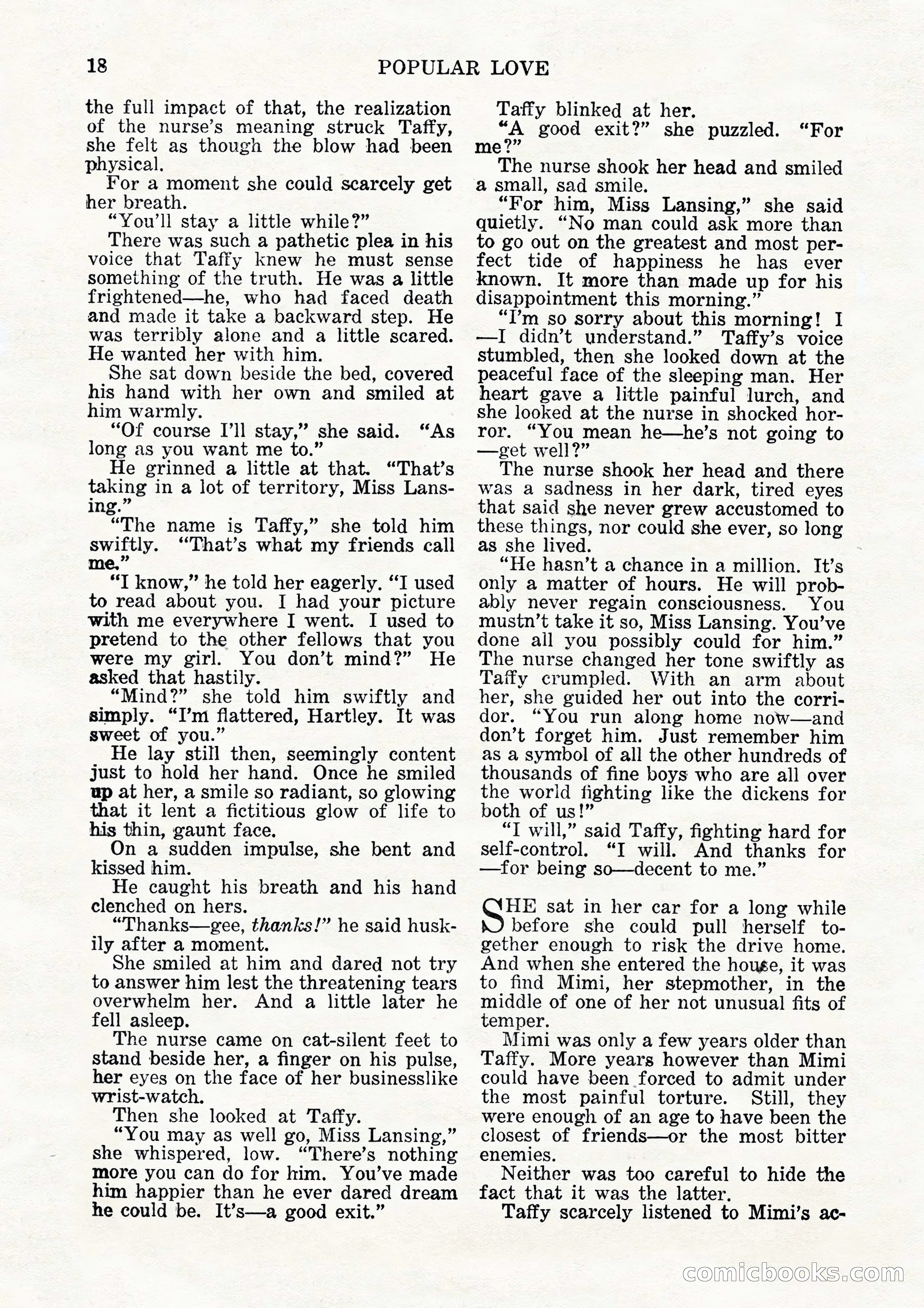 Popular Love, Vol. 15, No. 3 — page 18 of 100