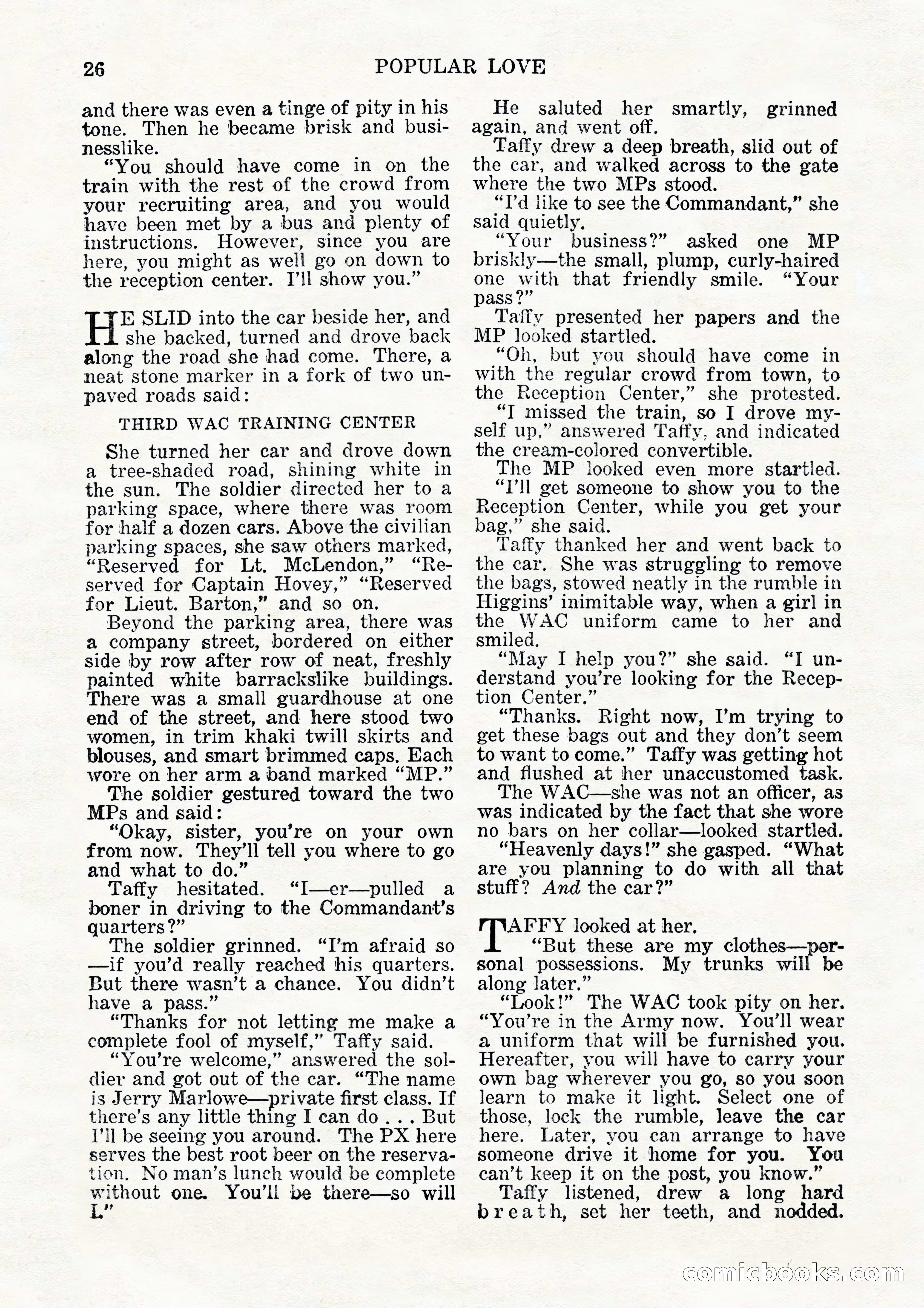 Popular Love, Vol. 15, No. 3 — page 26 of 100