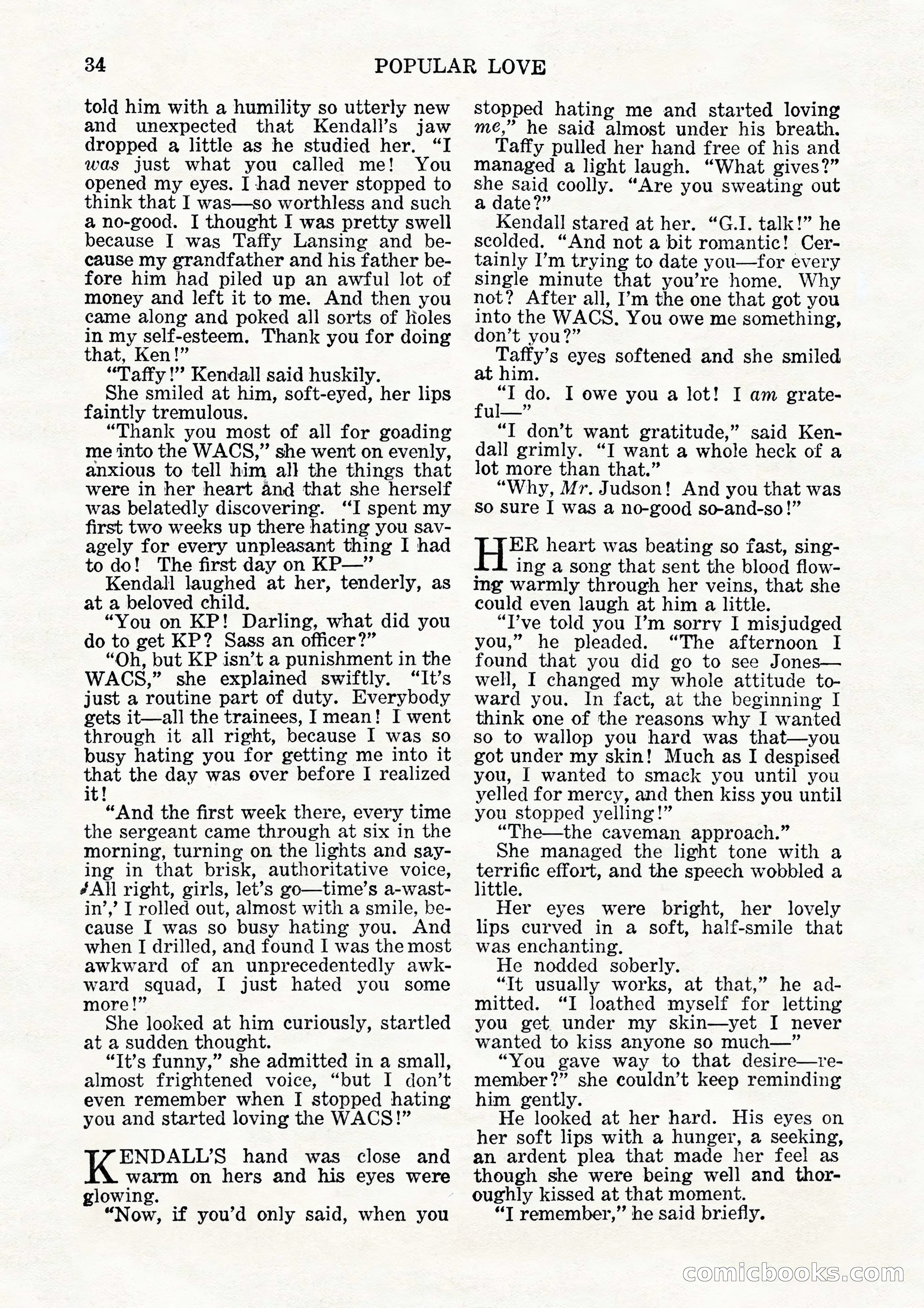 Popular Love, Vol. 15, No. 3 — page 34 of 100