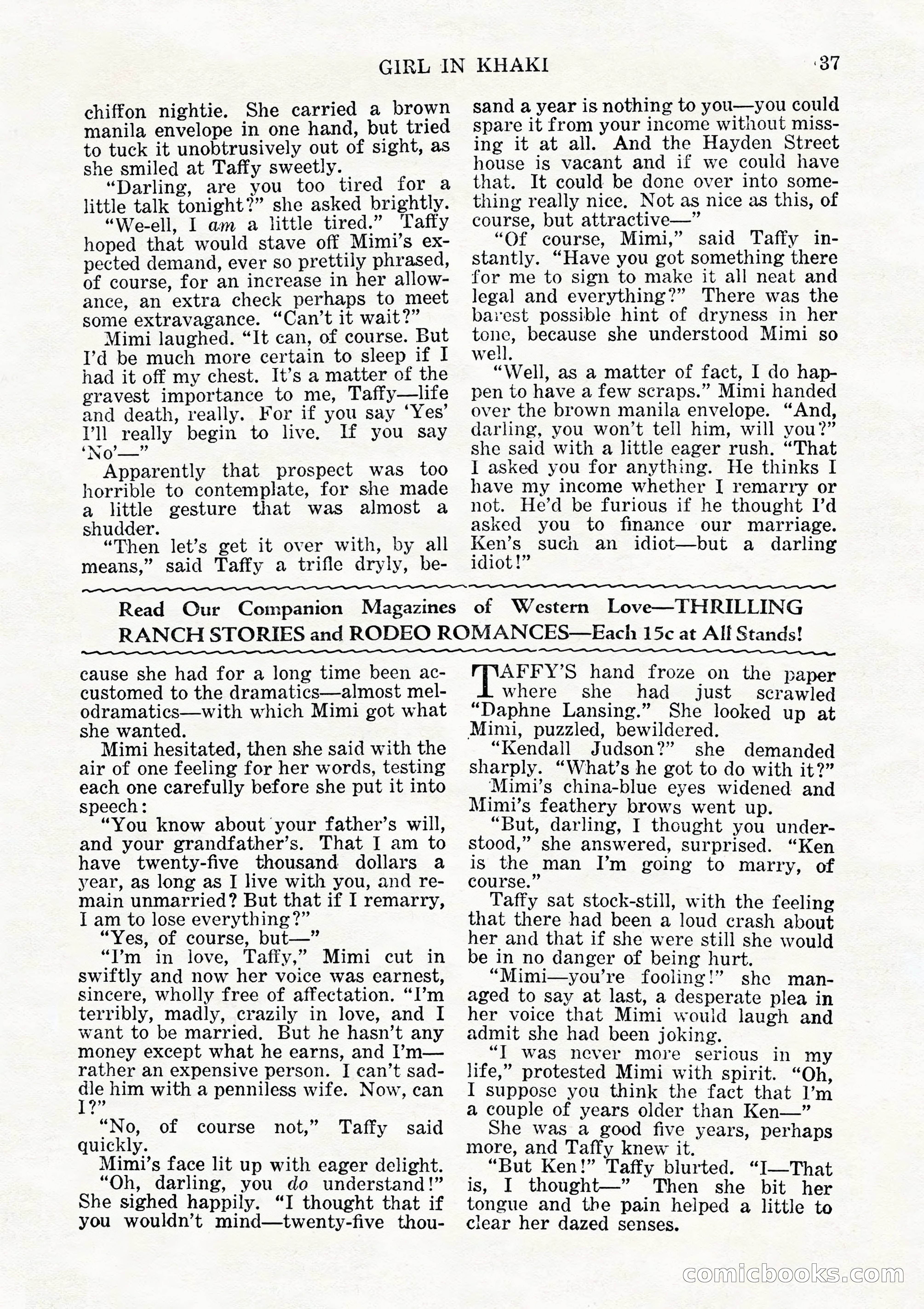 Popular Love, Vol. 15, No. 3 — page 37 of 100