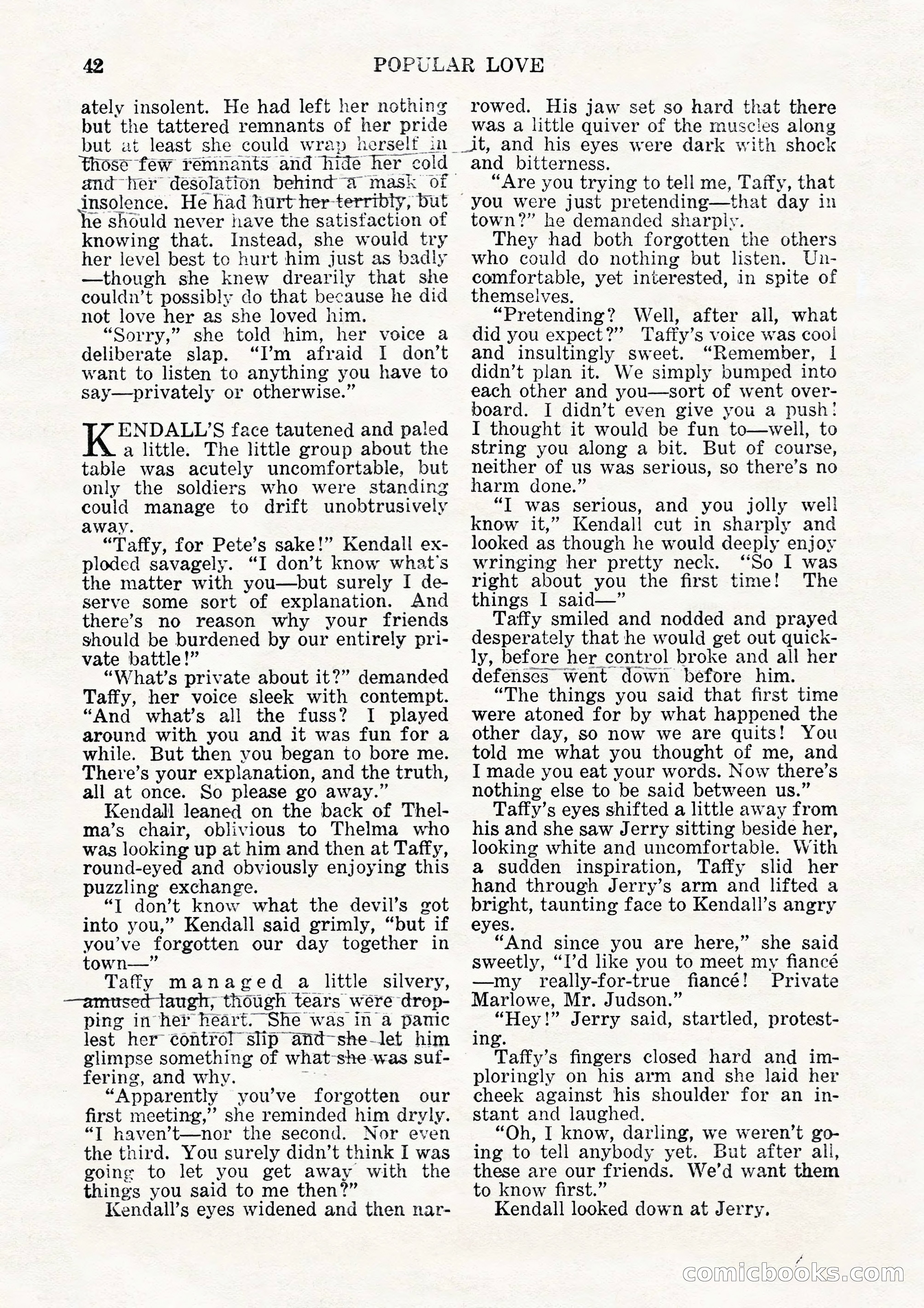 Popular Love, Vol. 15, No. 3 — page 42 of 100