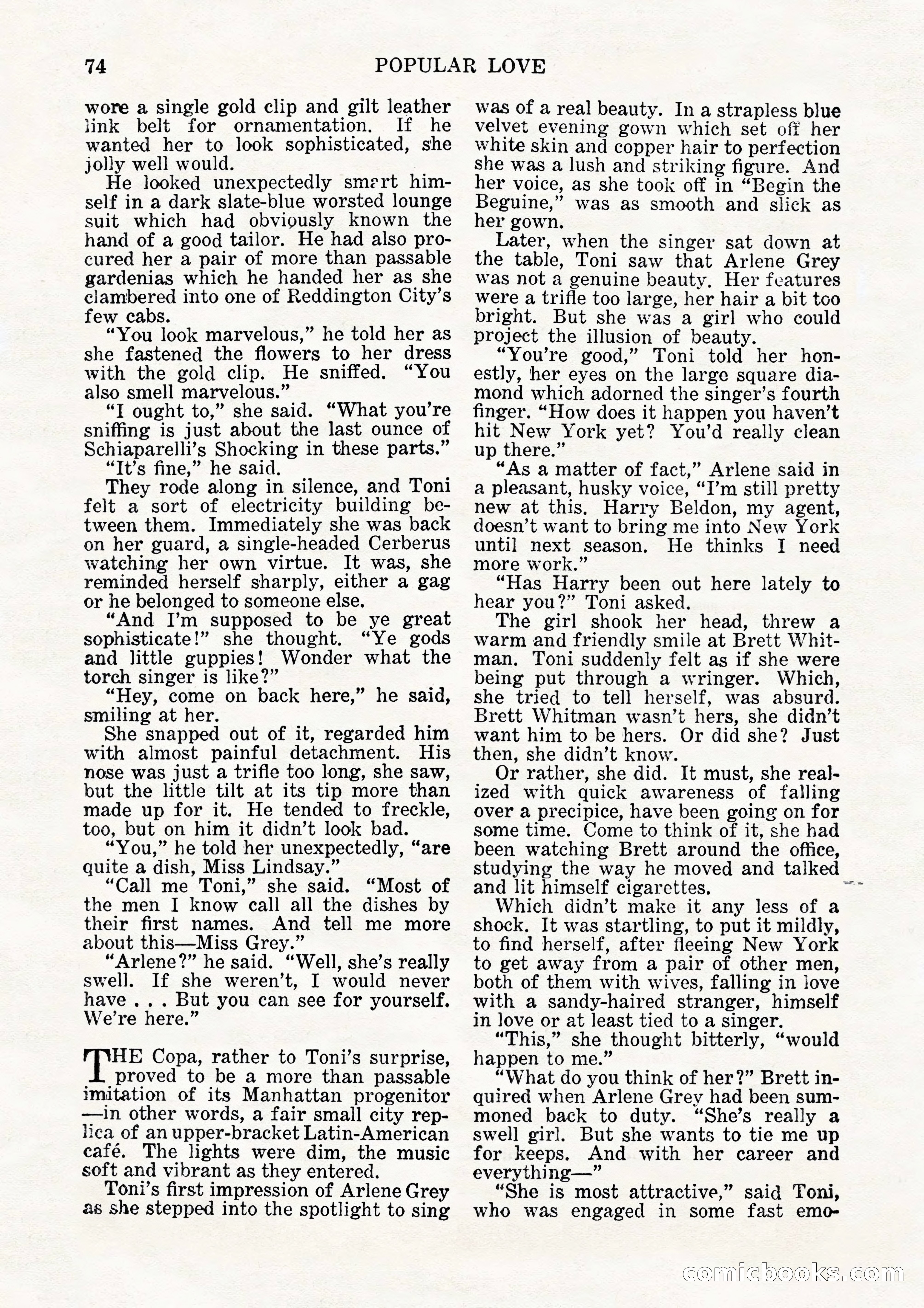 Popular Love, Vol. 15, No. 3 — page 74 of 100
