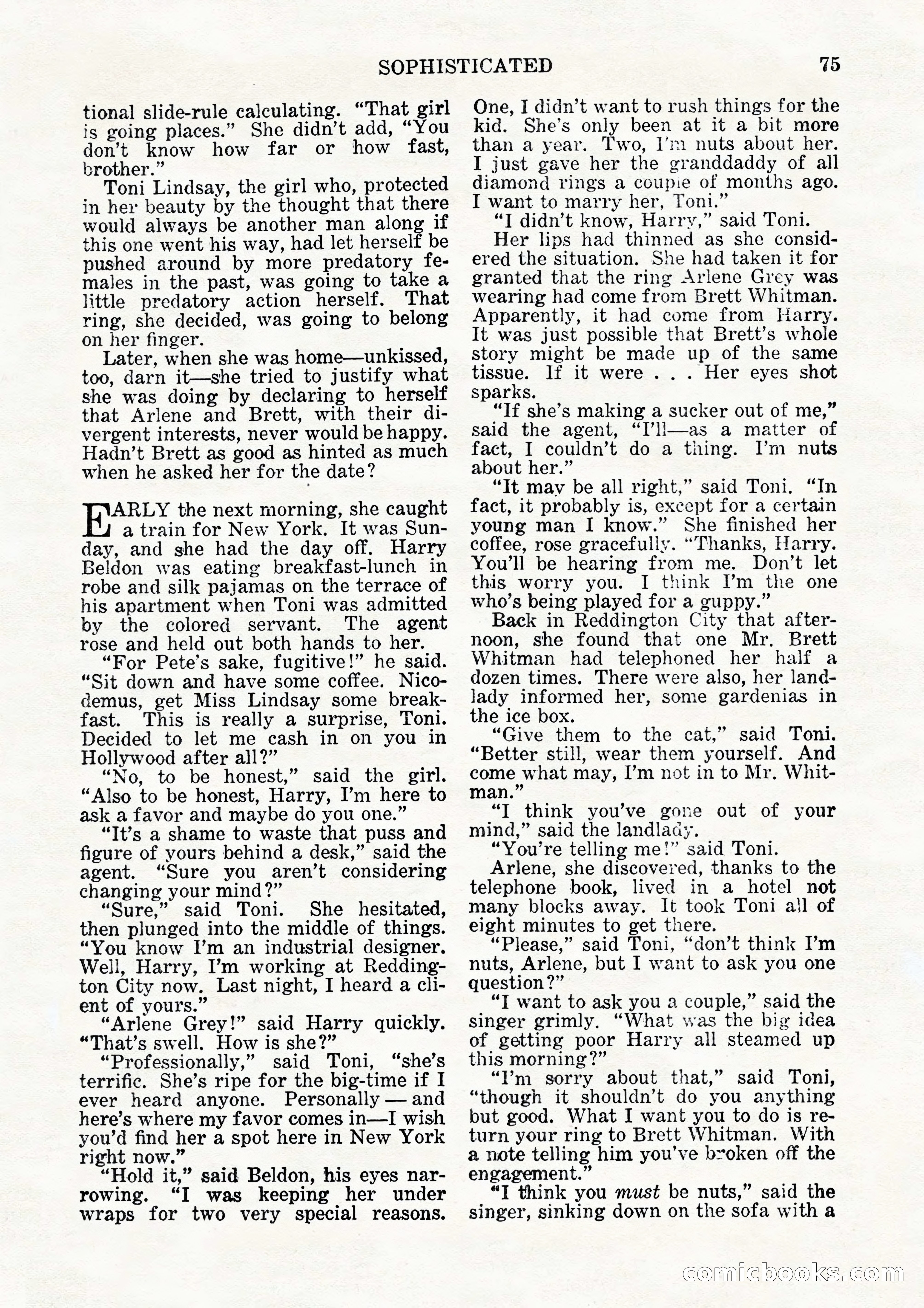 Popular Love, Vol. 15, No. 3 — page 75 of 100