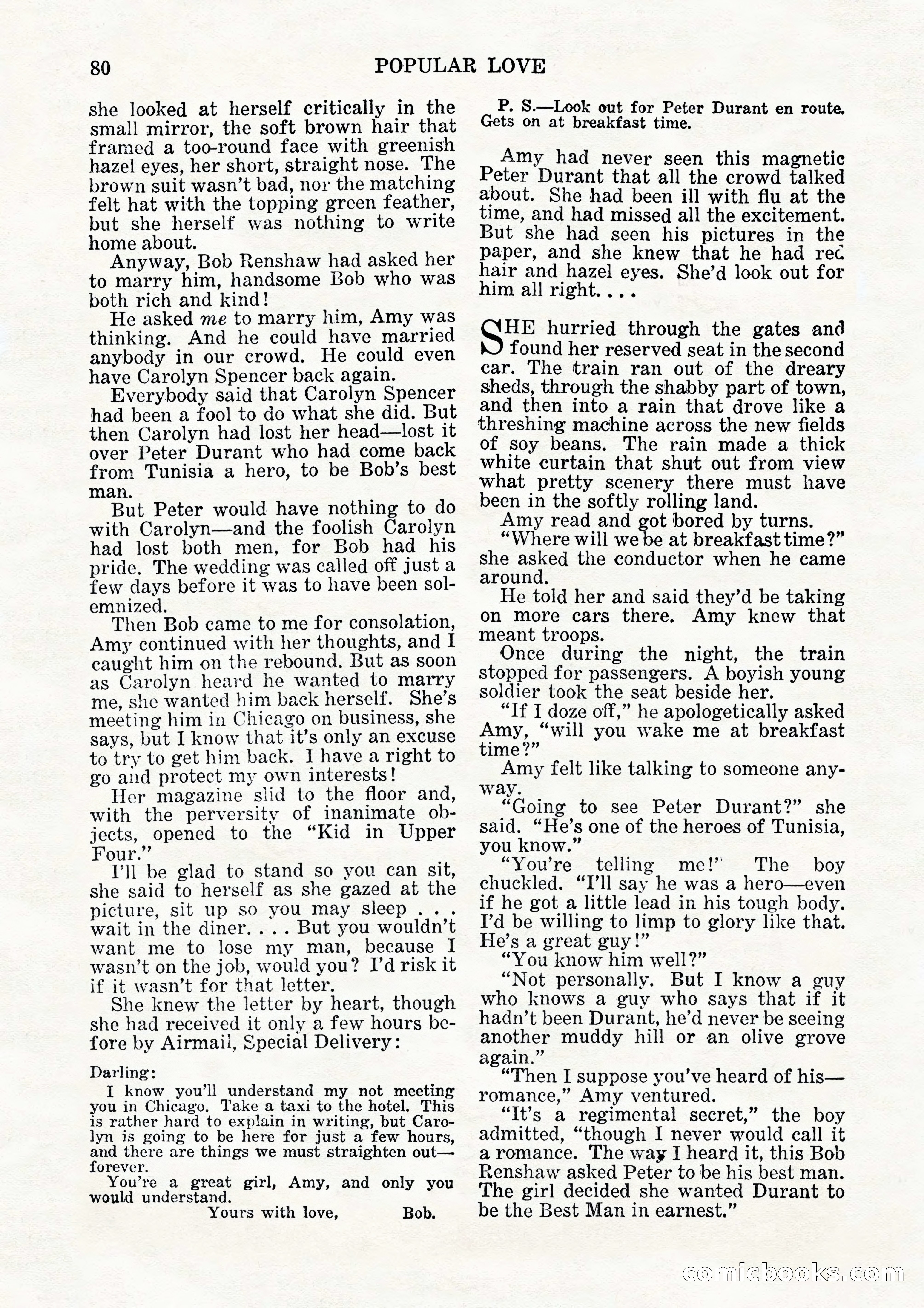 Popular Love, Vol. 15, No. 3 — page 80 of 100