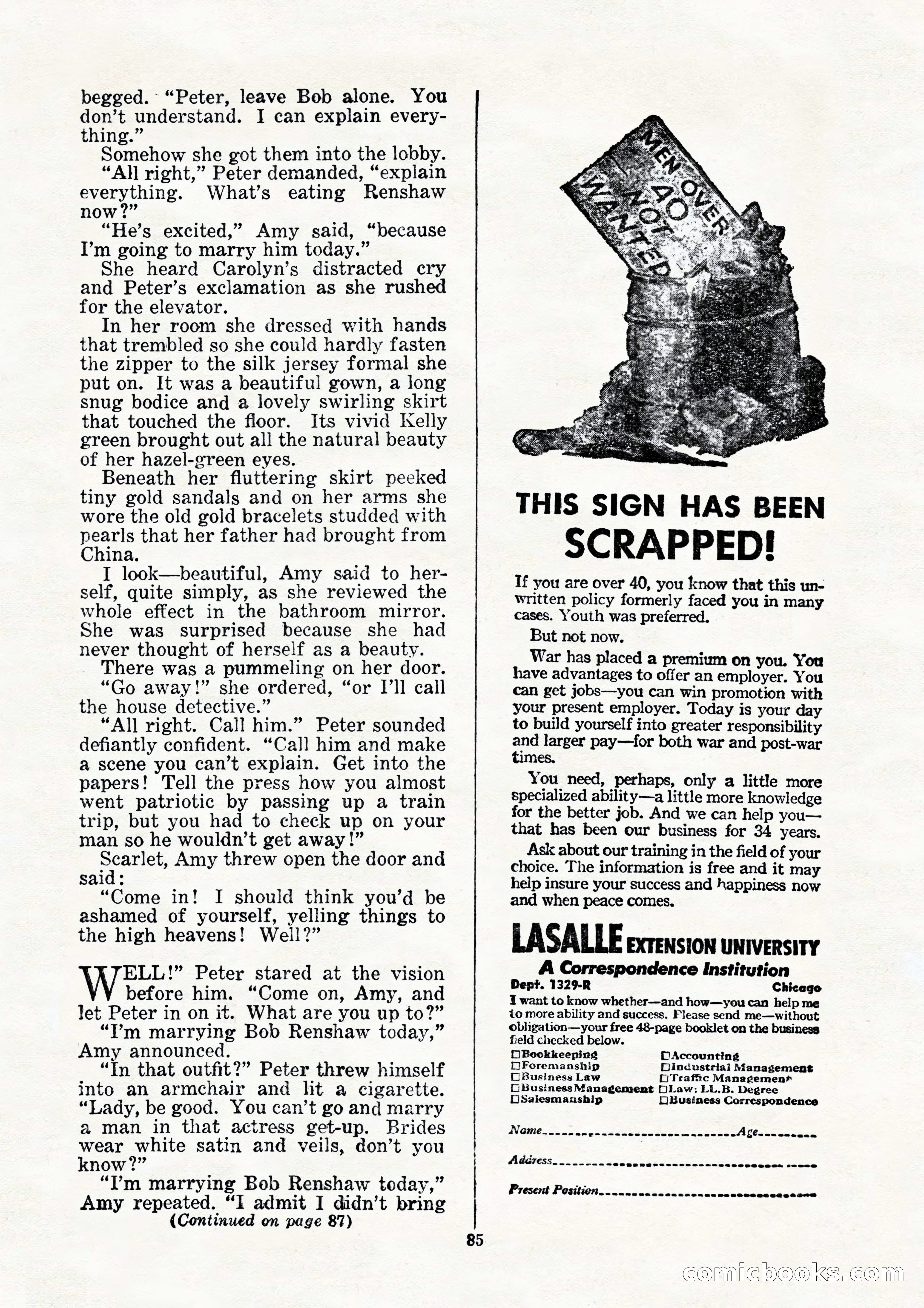 Popular Love, Vol. 15, No. 3 — page 85 of 100