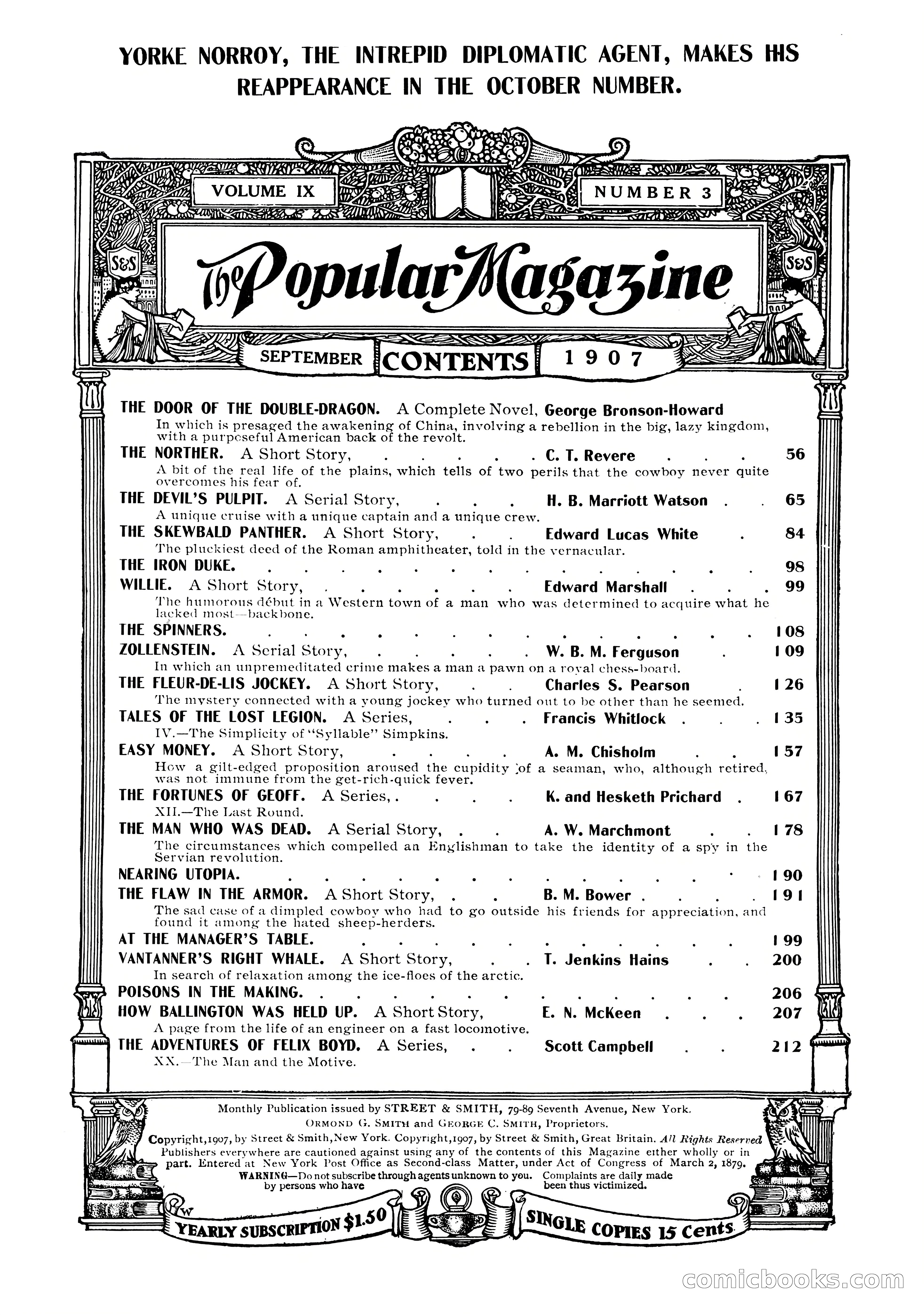 The Popular Magazine — page 9 of 256