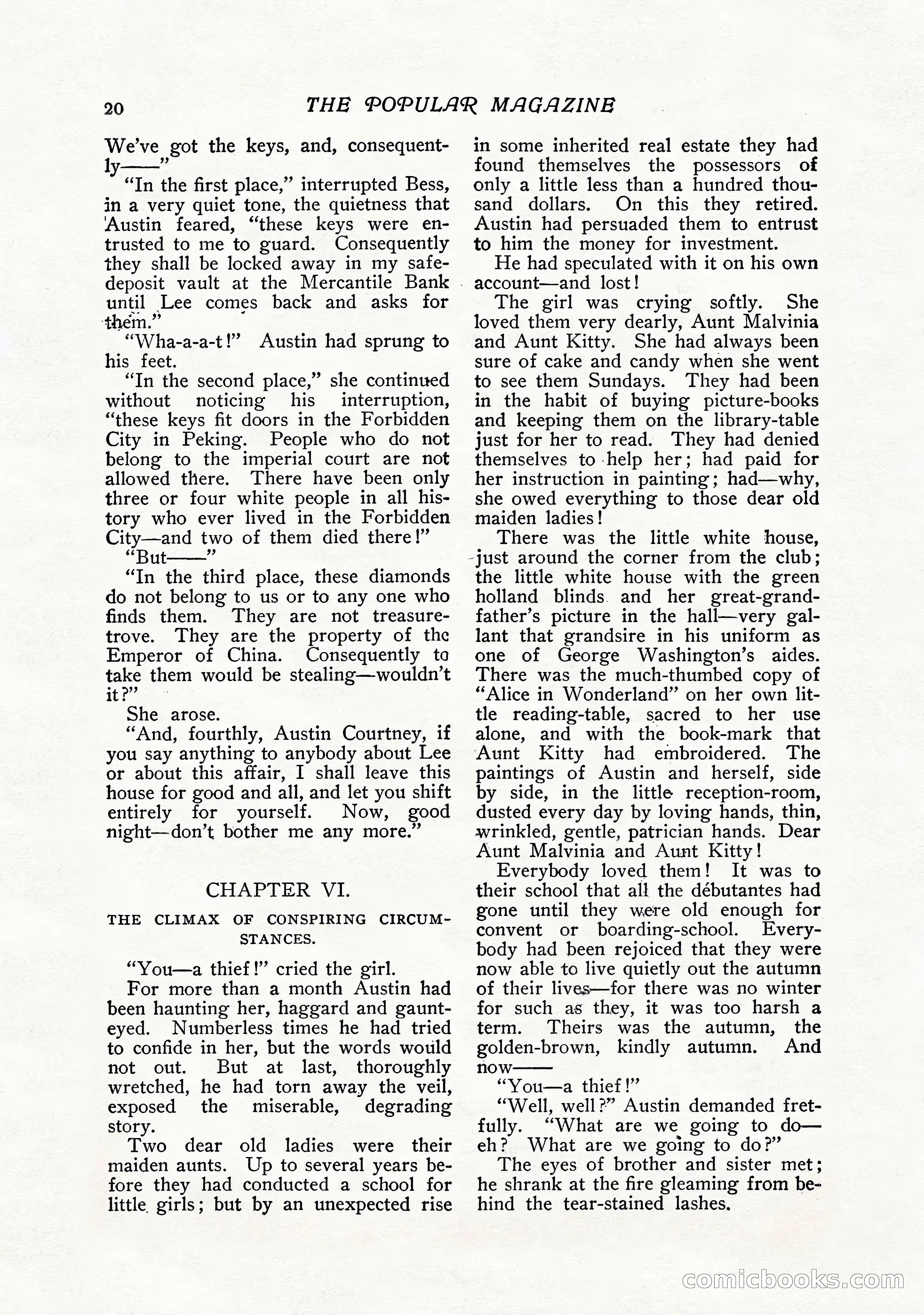 The Popular Magazine — page 30 of 256