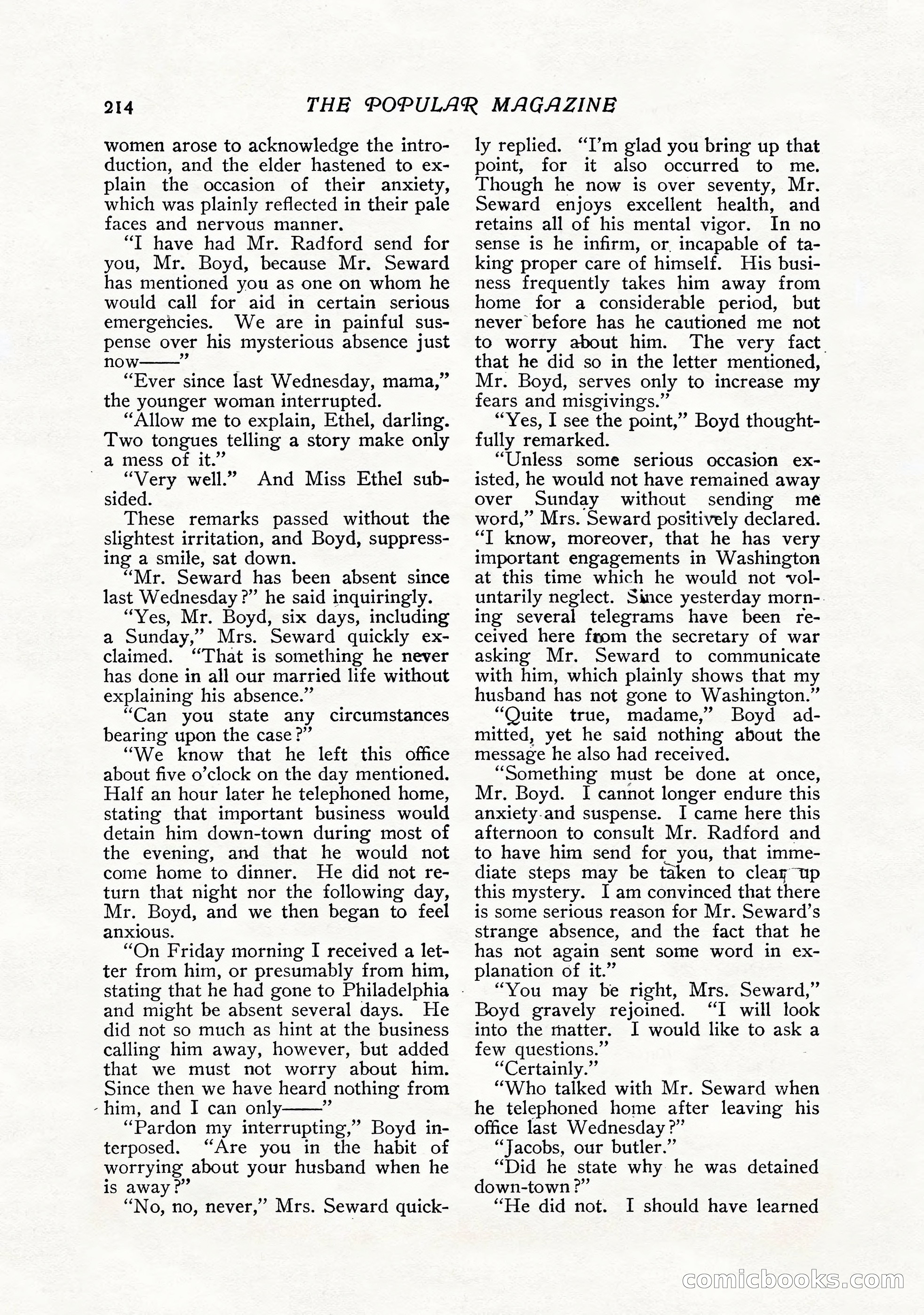 The Popular Magazine — page 224 of 256