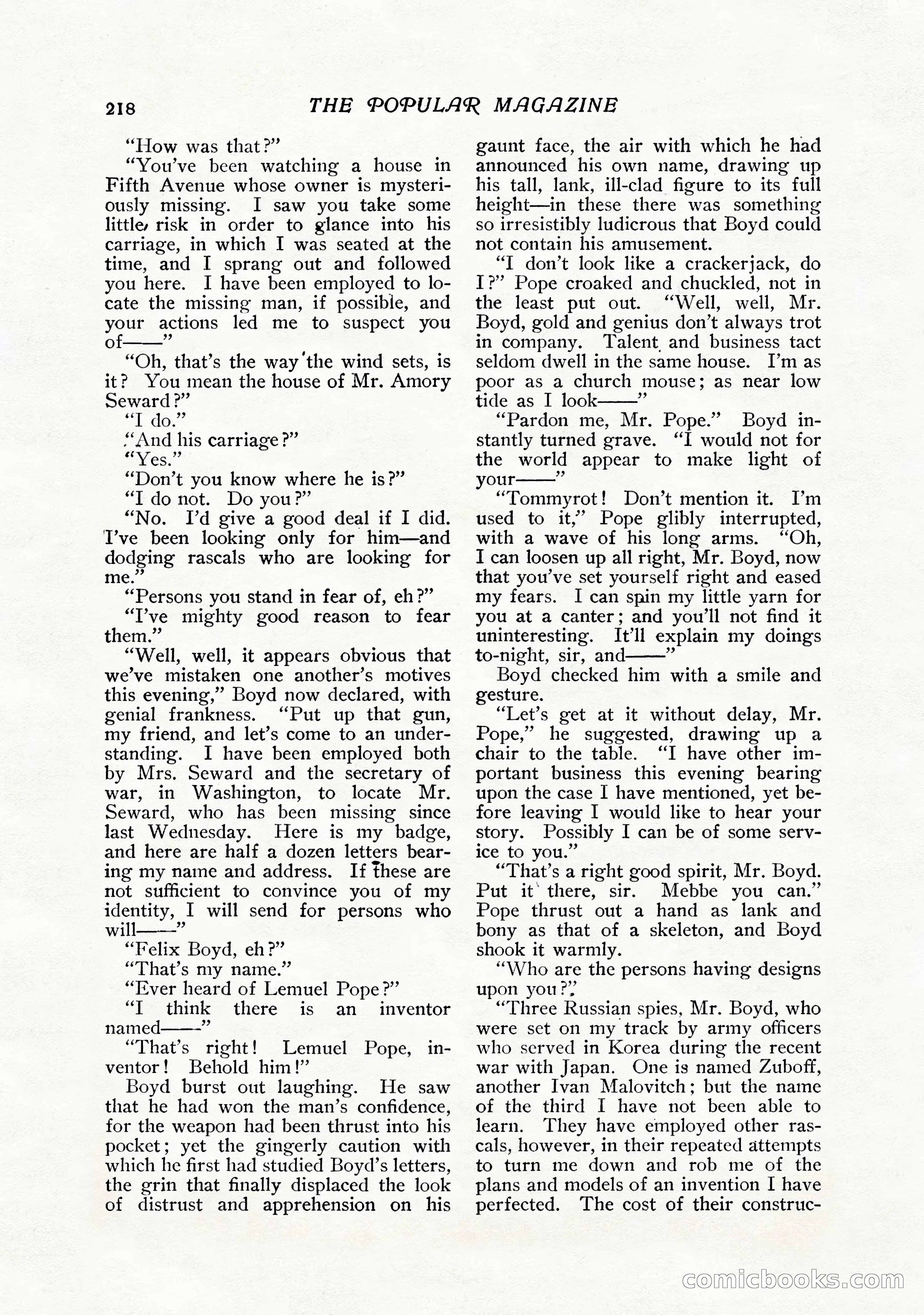 The Popular Magazine — page 228 of 256
