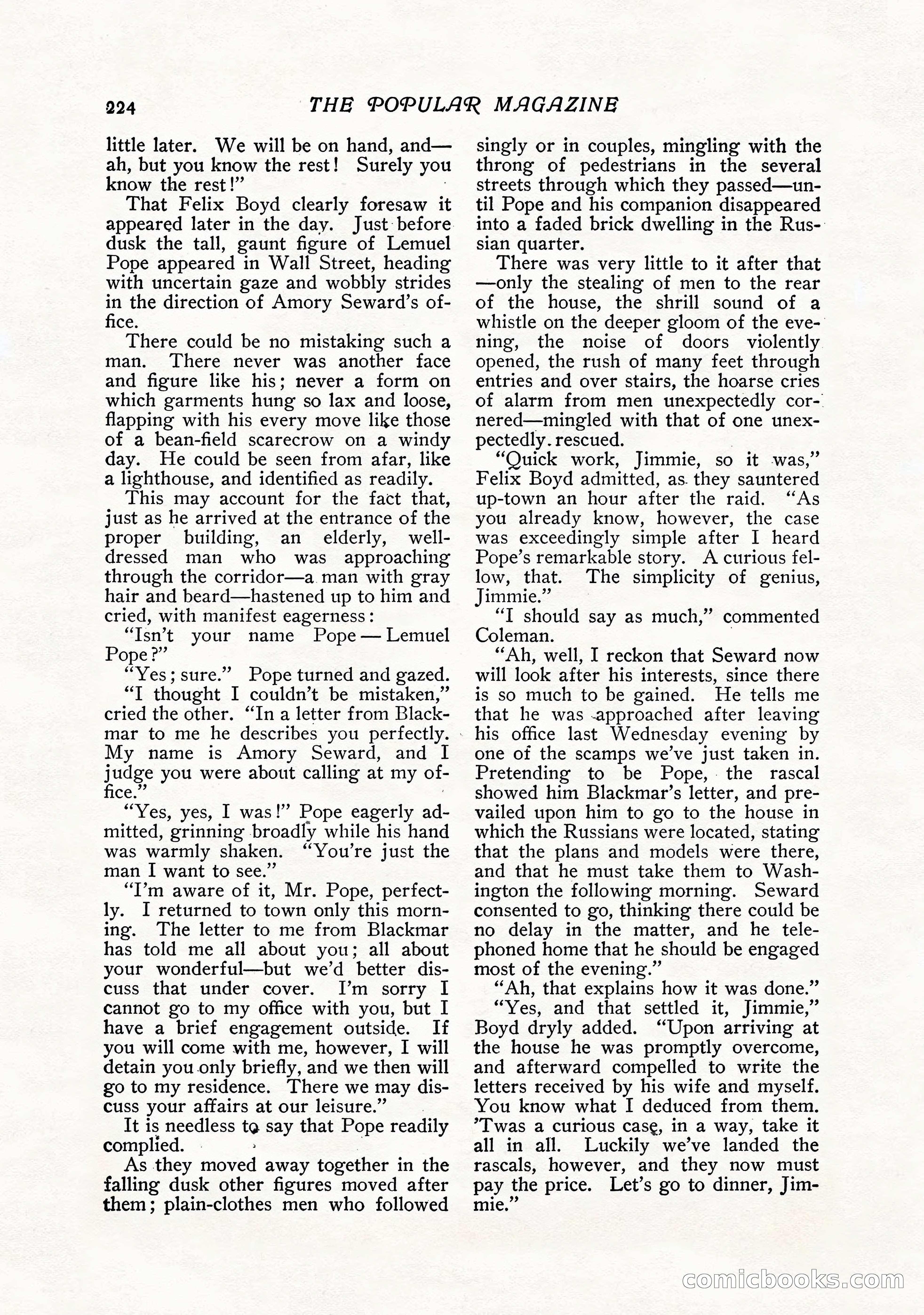 The Popular Magazine — page 234 of 256