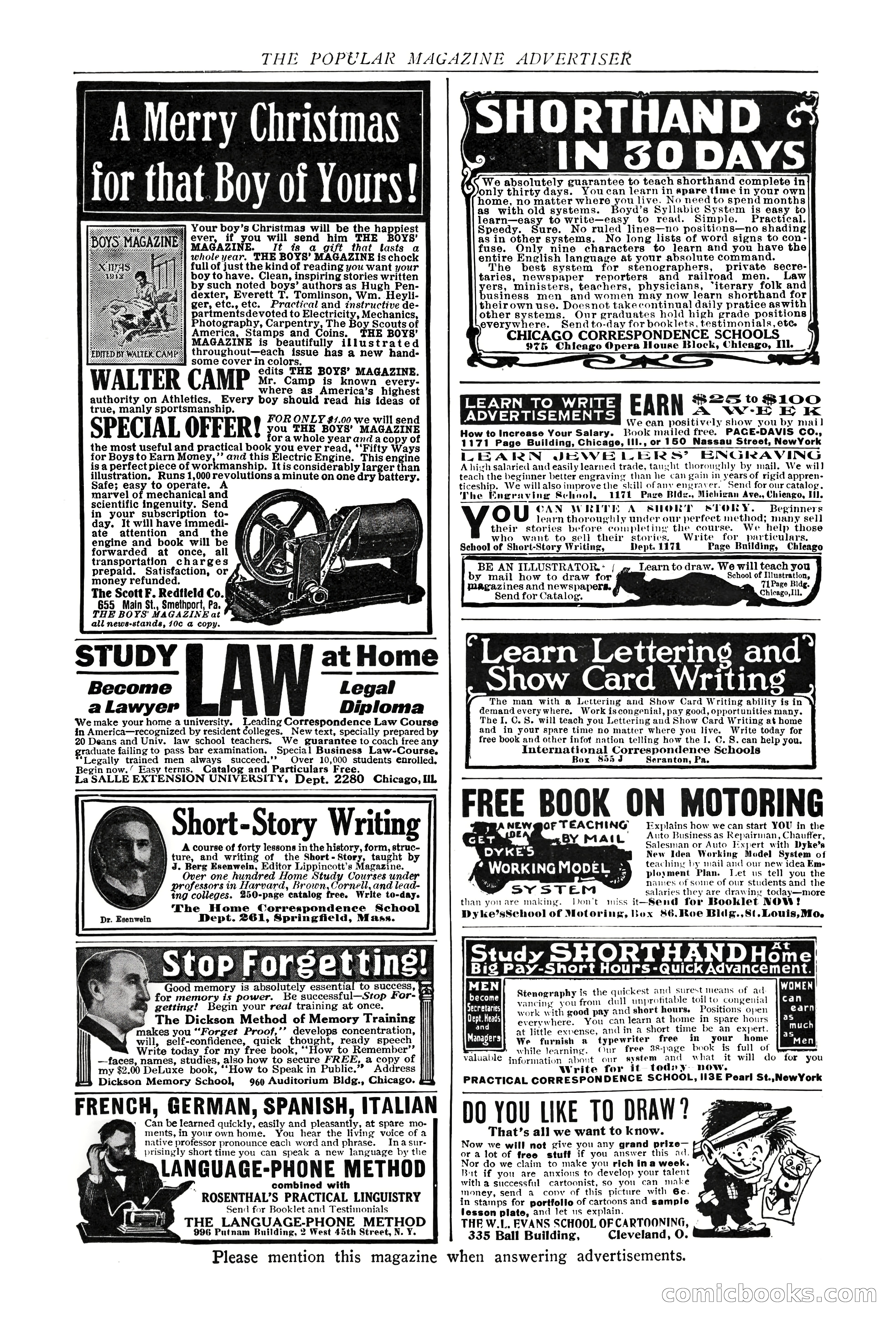 The Popular Magazine — page 5 of 256