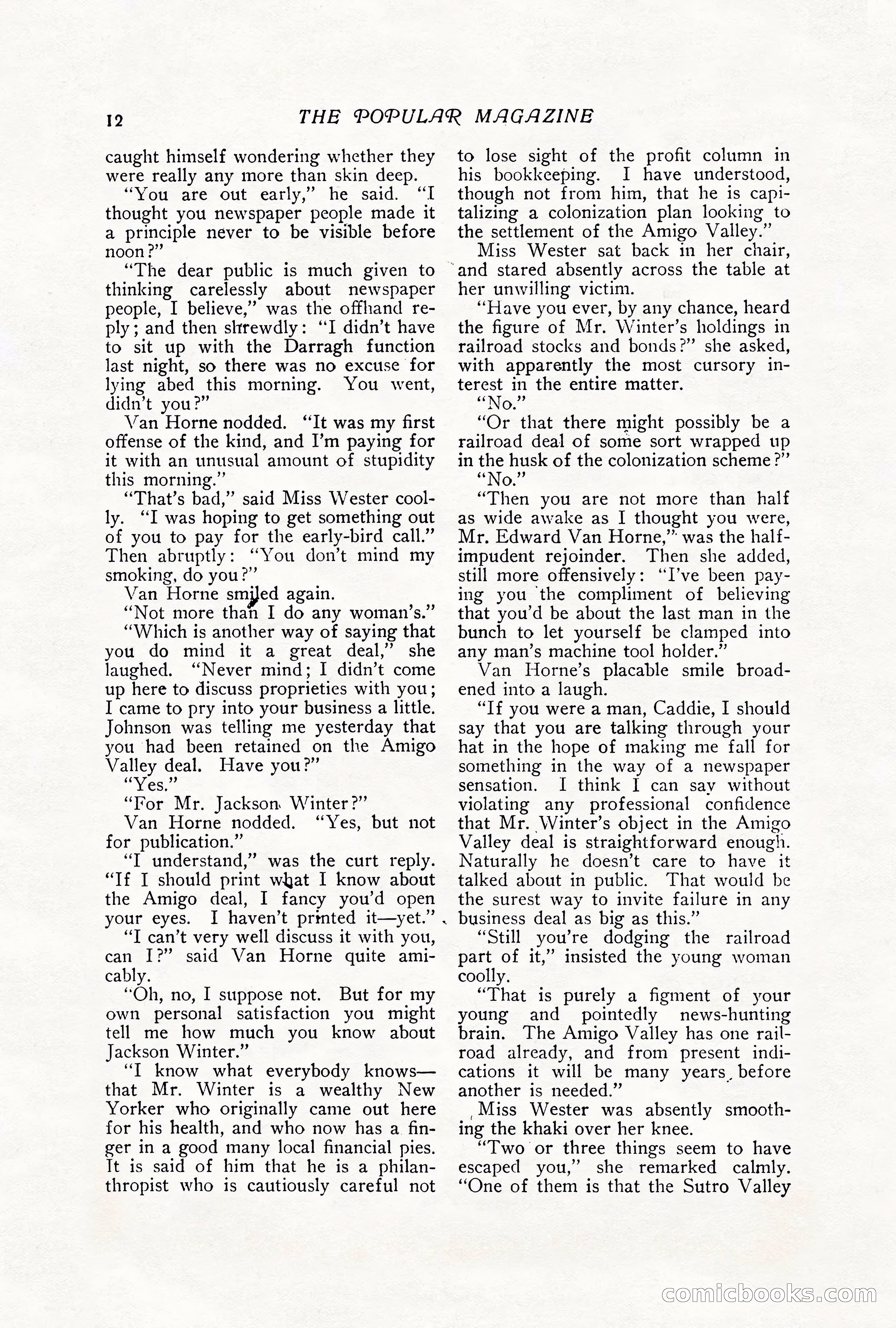 The Popular Magazine — page 22 of 256