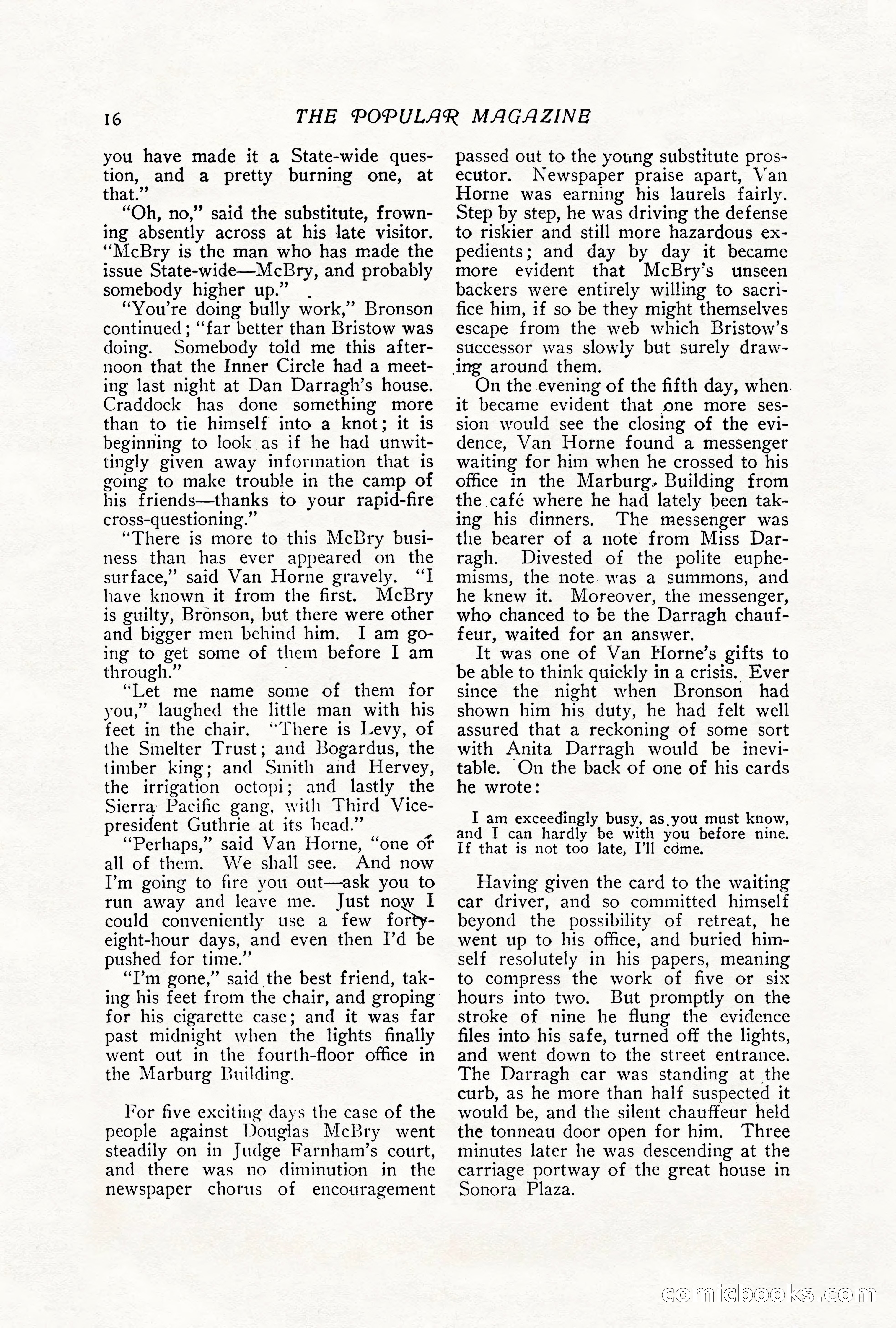 The Popular Magazine — page 26 of 256