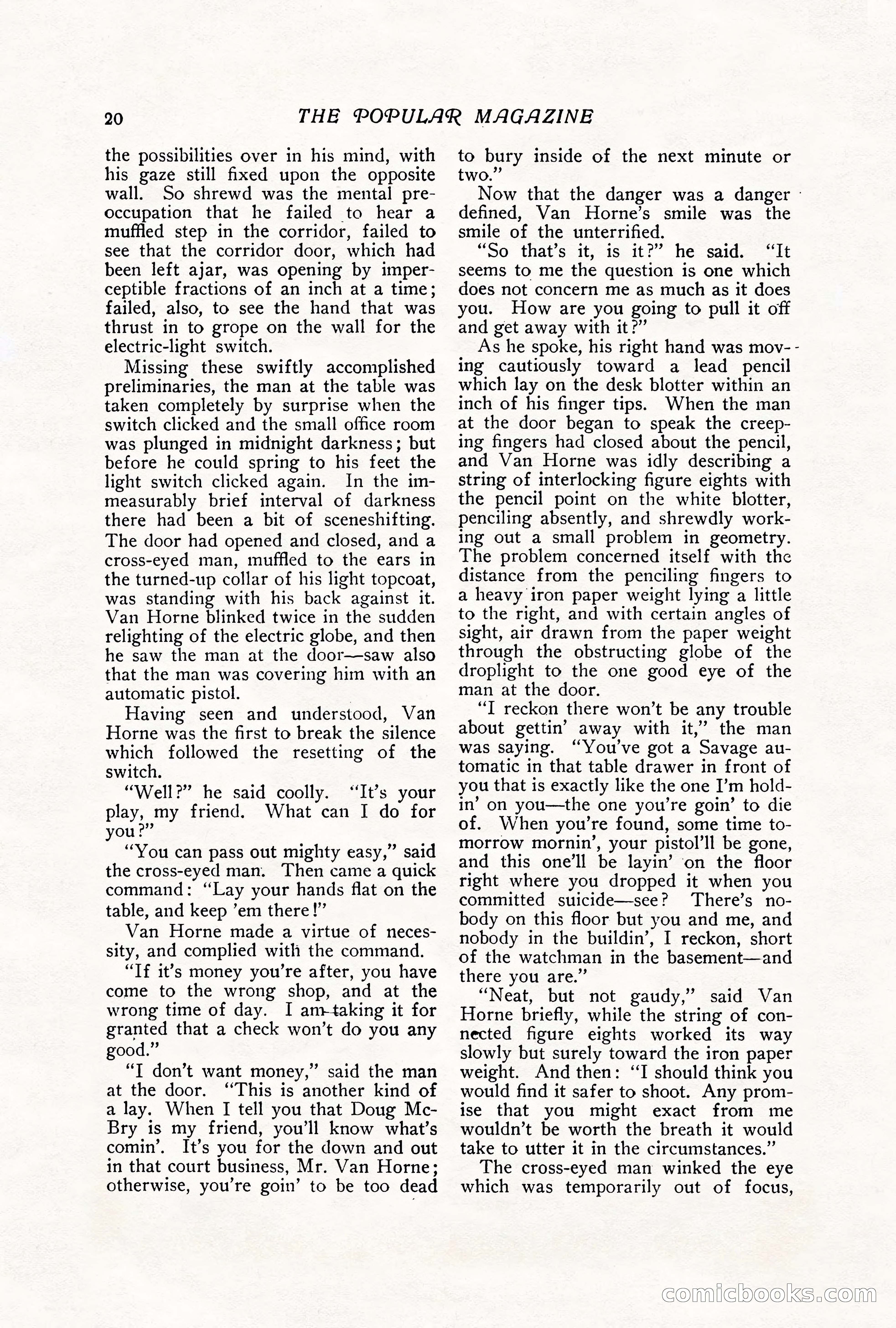 The Popular Magazine — page 30 of 256