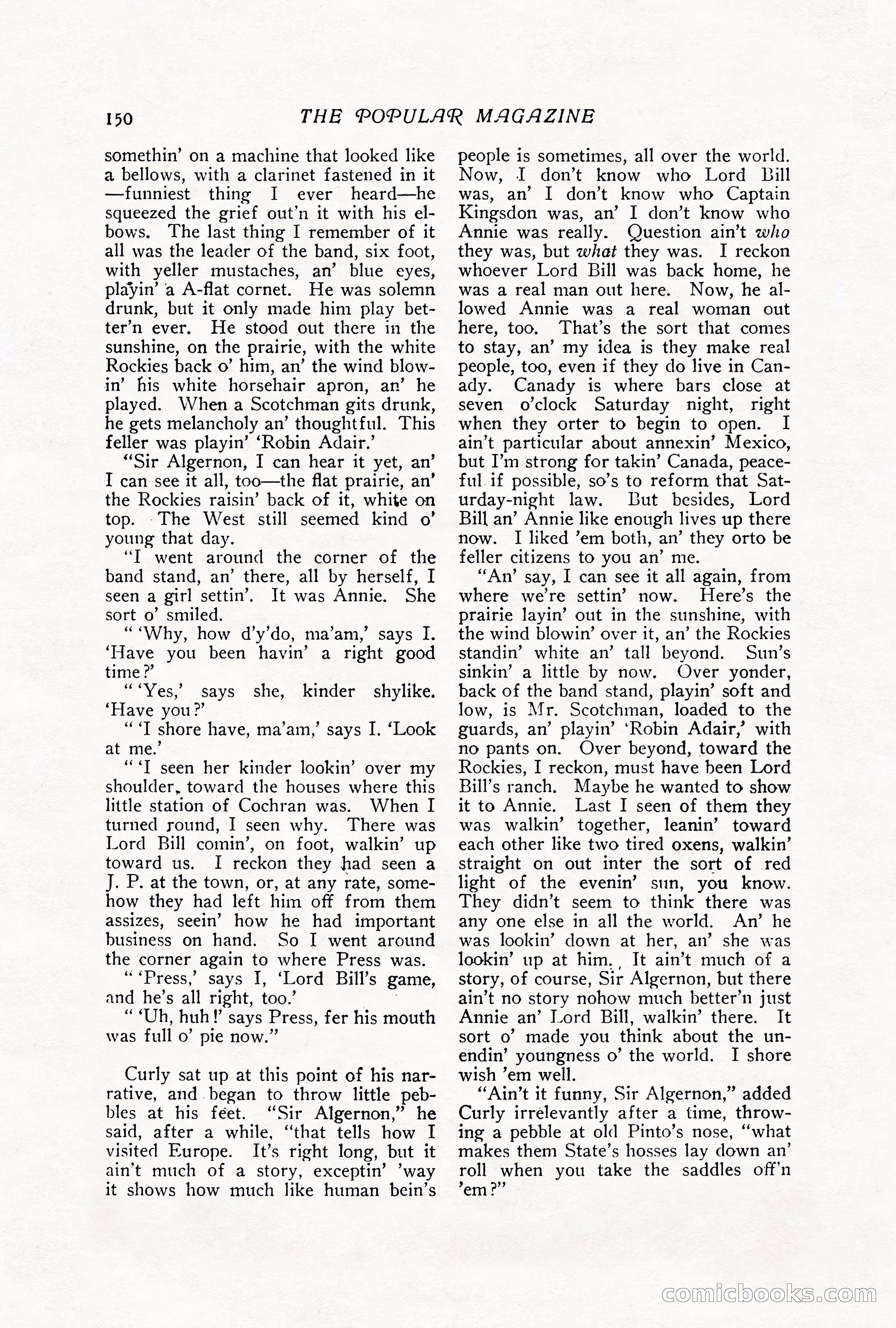 The Popular Magazine — page 160 of 256
