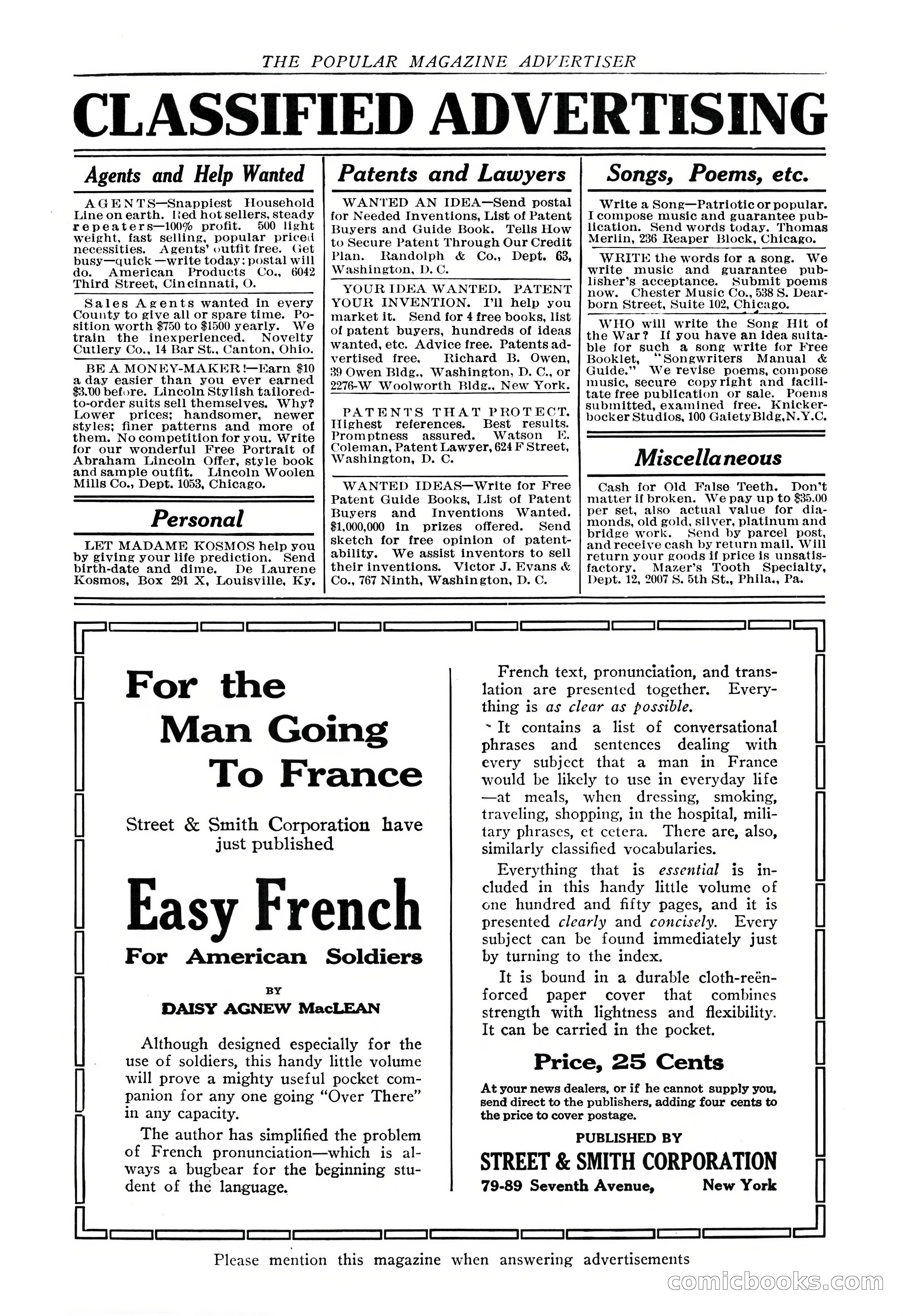 The Popular Magazine, Vol. 50, No. 3 — page 5 of 202