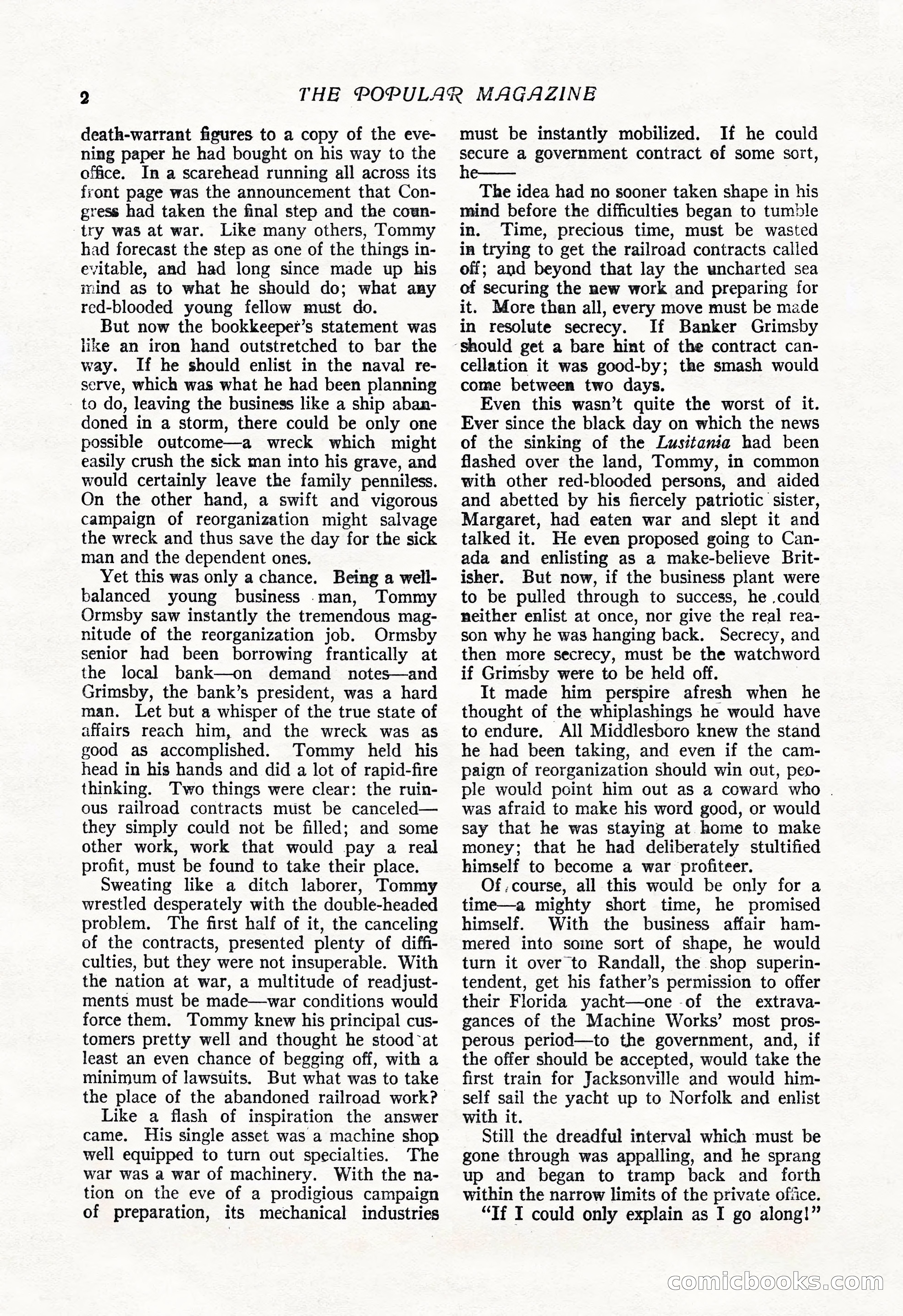 The Popular Magazine, Vol. 50, No. 3 — page 8 of 202