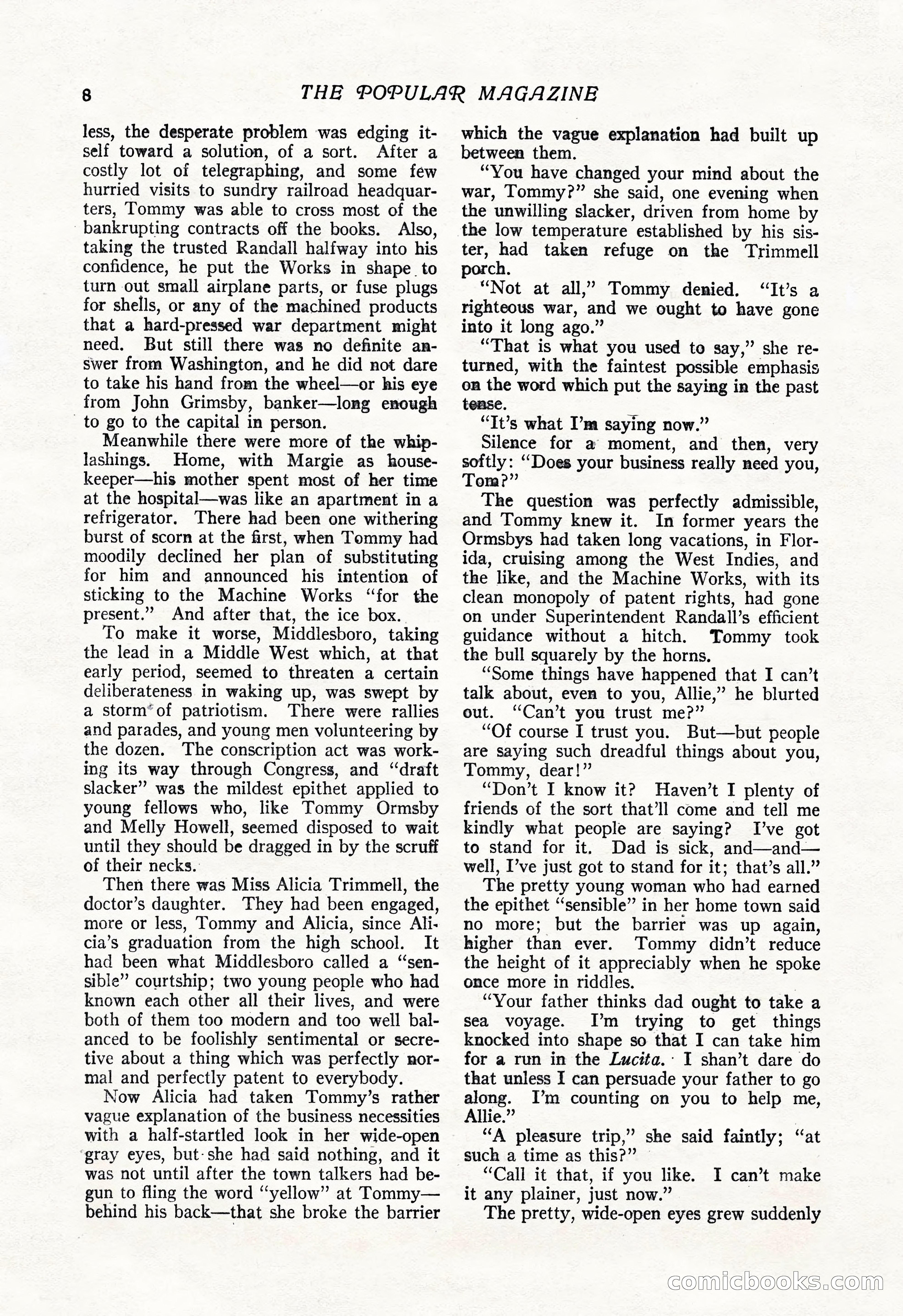 The Popular Magazine, Vol. 50, No. 3 — page 14 of 202
