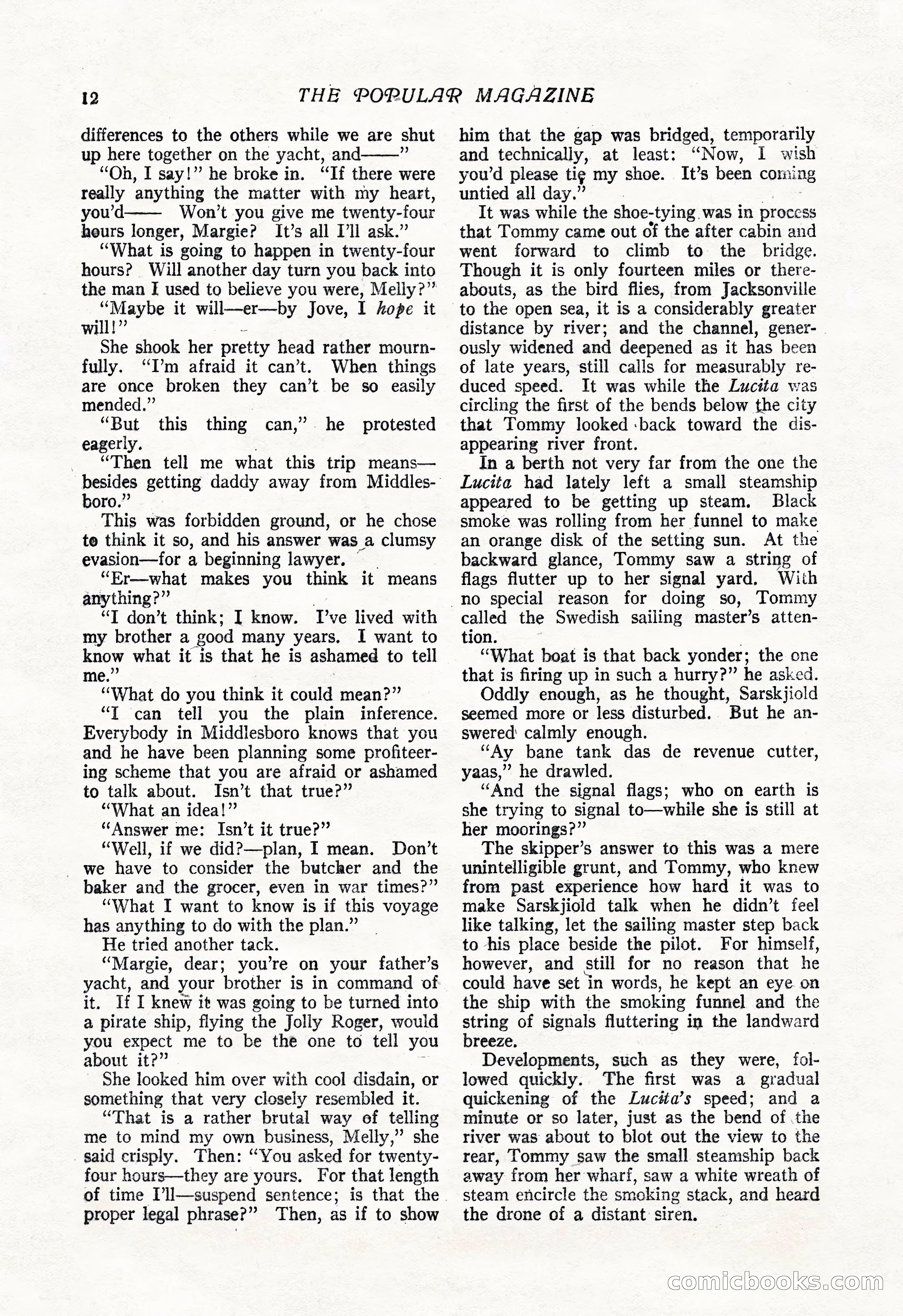 The Popular Magazine, Vol. 50, No. 3 — page 18 of 202