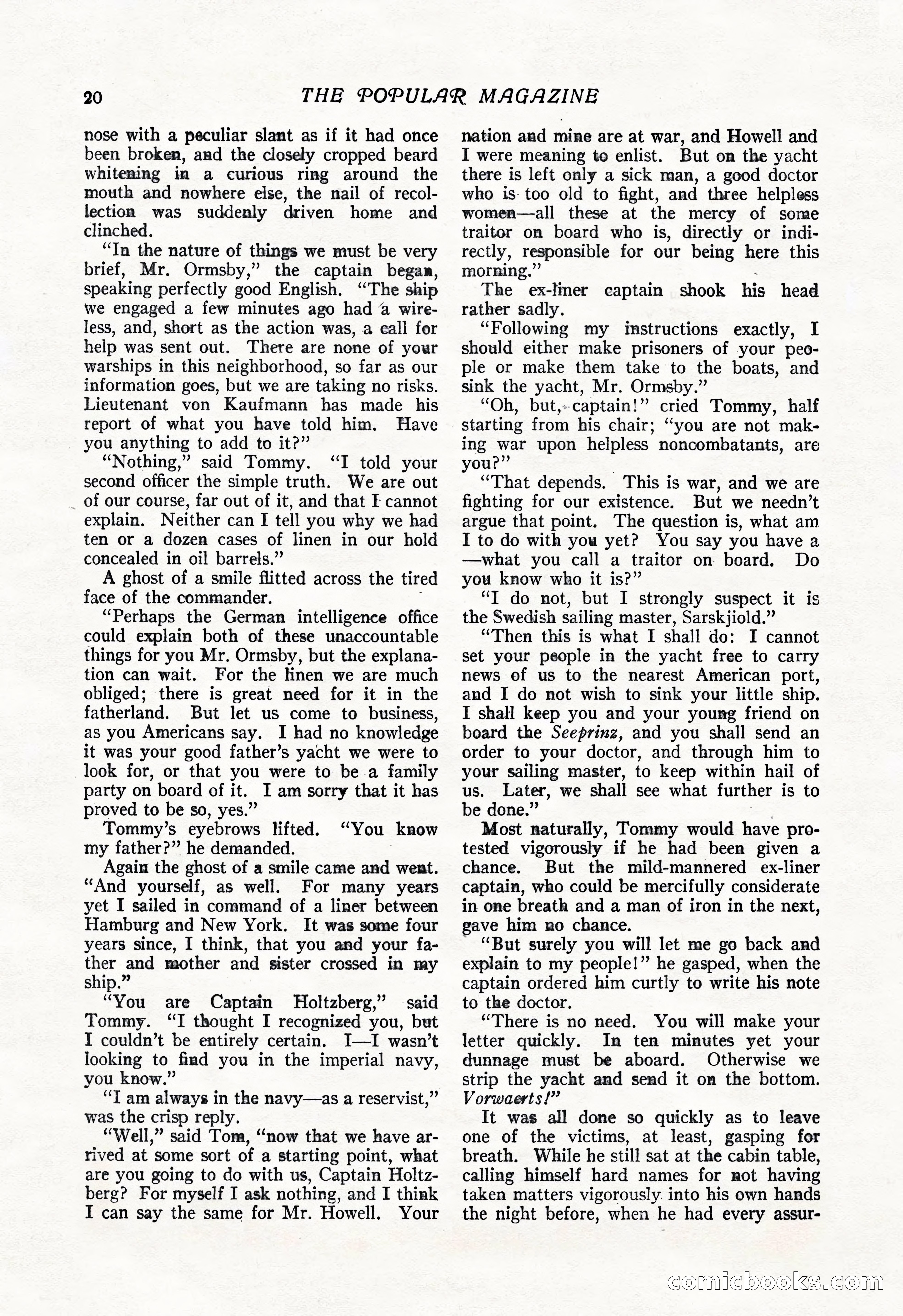The Popular Magazine, Vol. 50, No. 3 — page 26 of 202