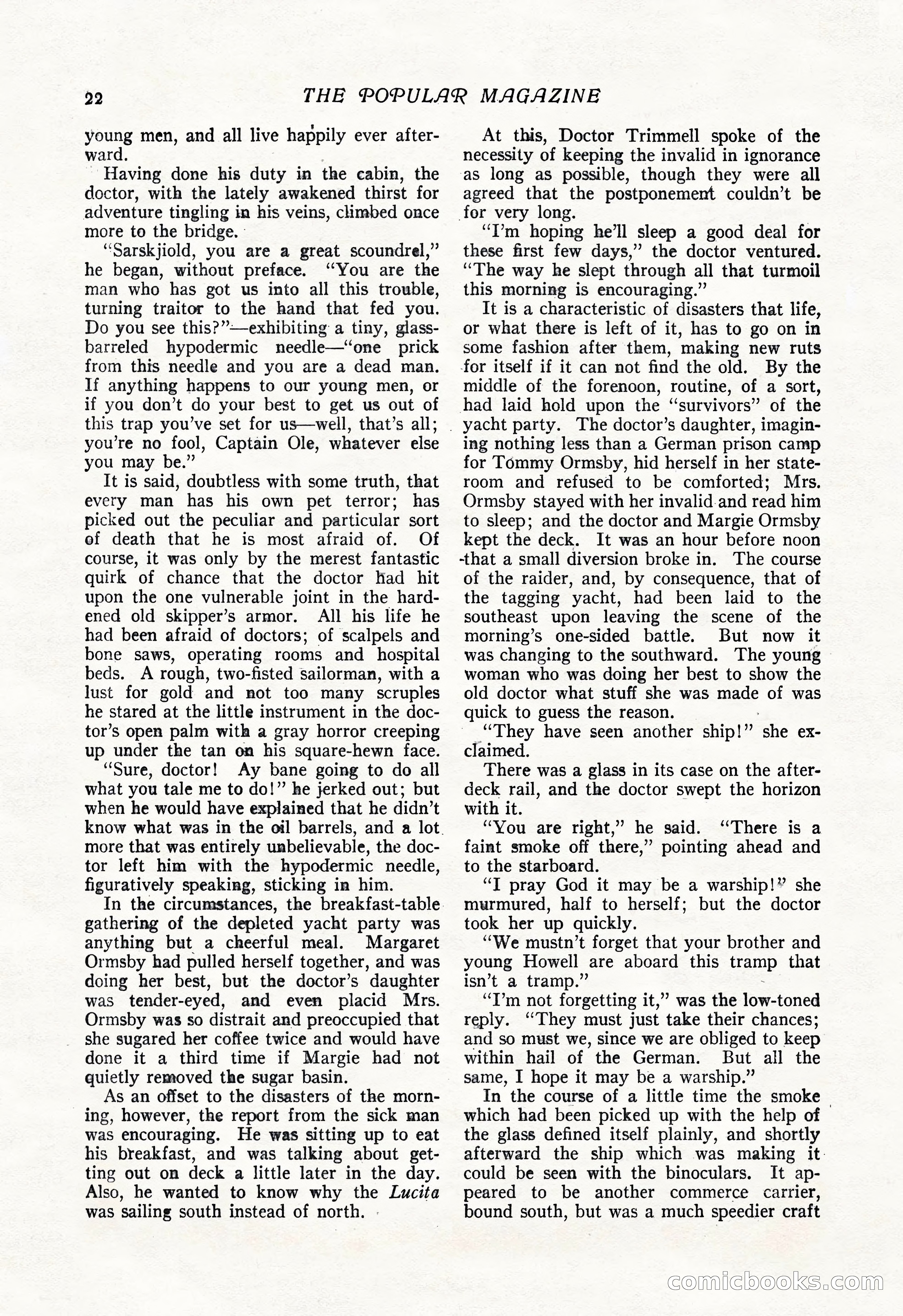 The Popular Magazine, Vol. 50, No. 3 — page 28 of 202