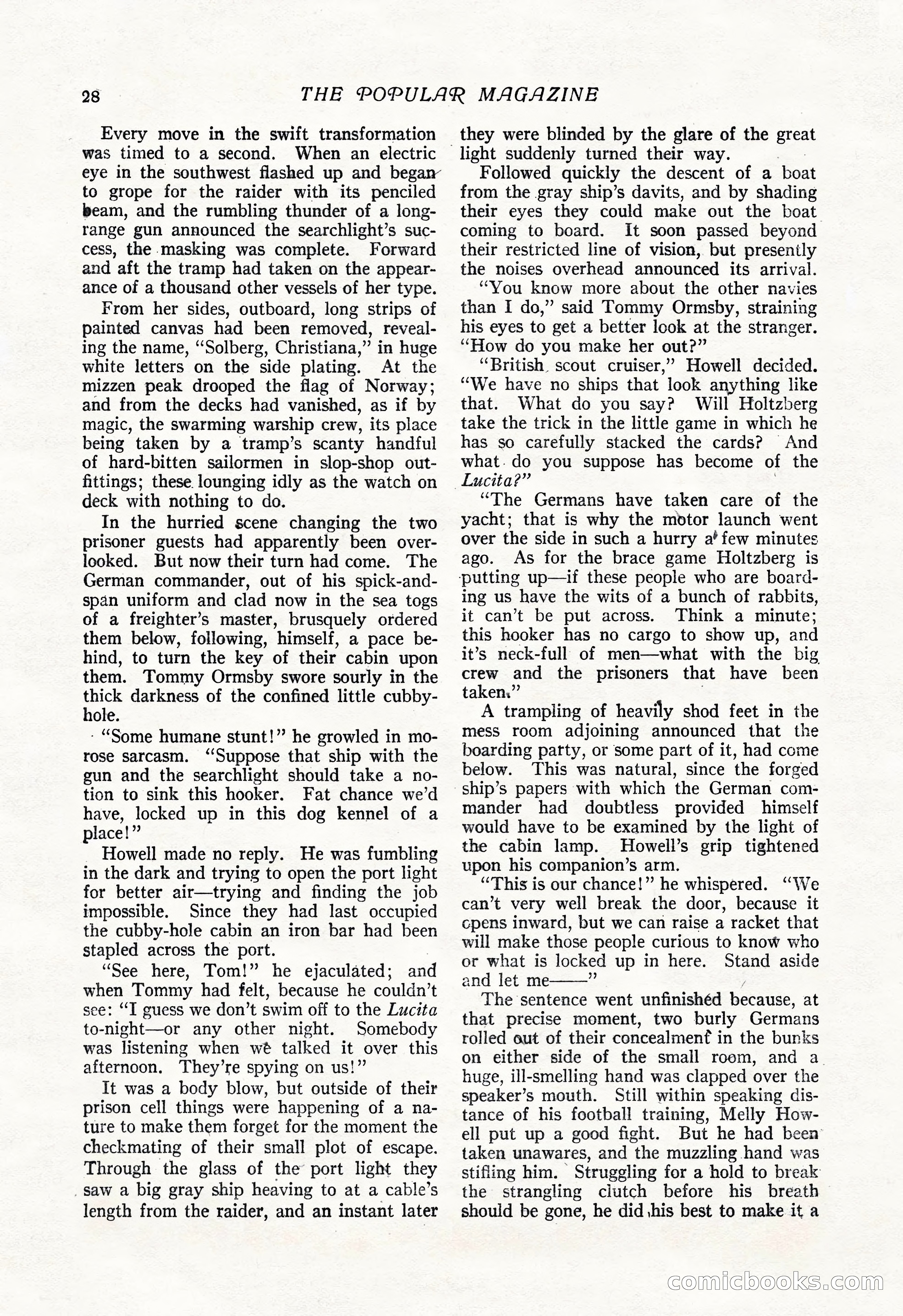 The Popular Magazine, Vol. 50, No. 3 — page 34 of 202