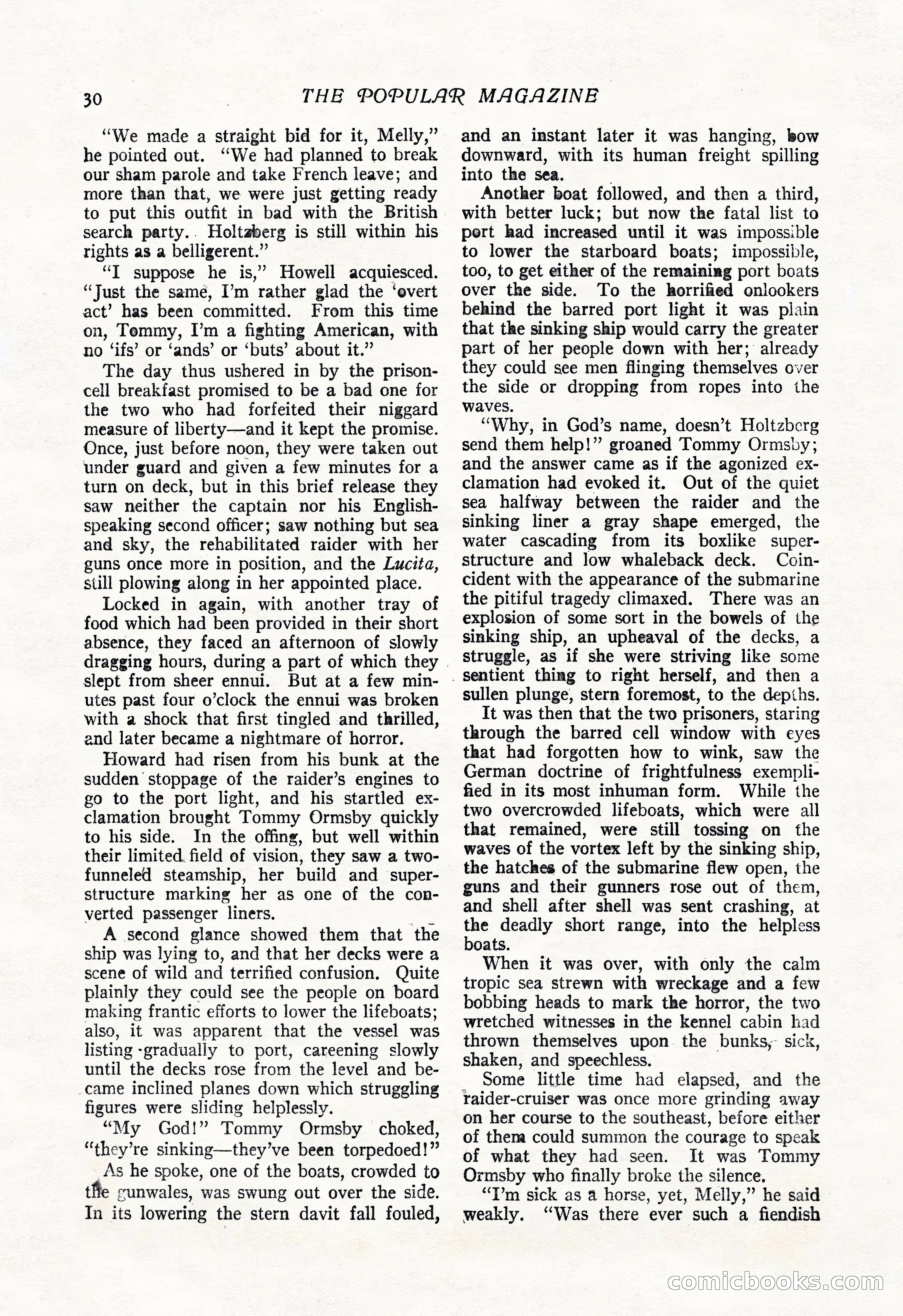 The Popular Magazine, Vol. 50, No. 3 — page 36 of 202