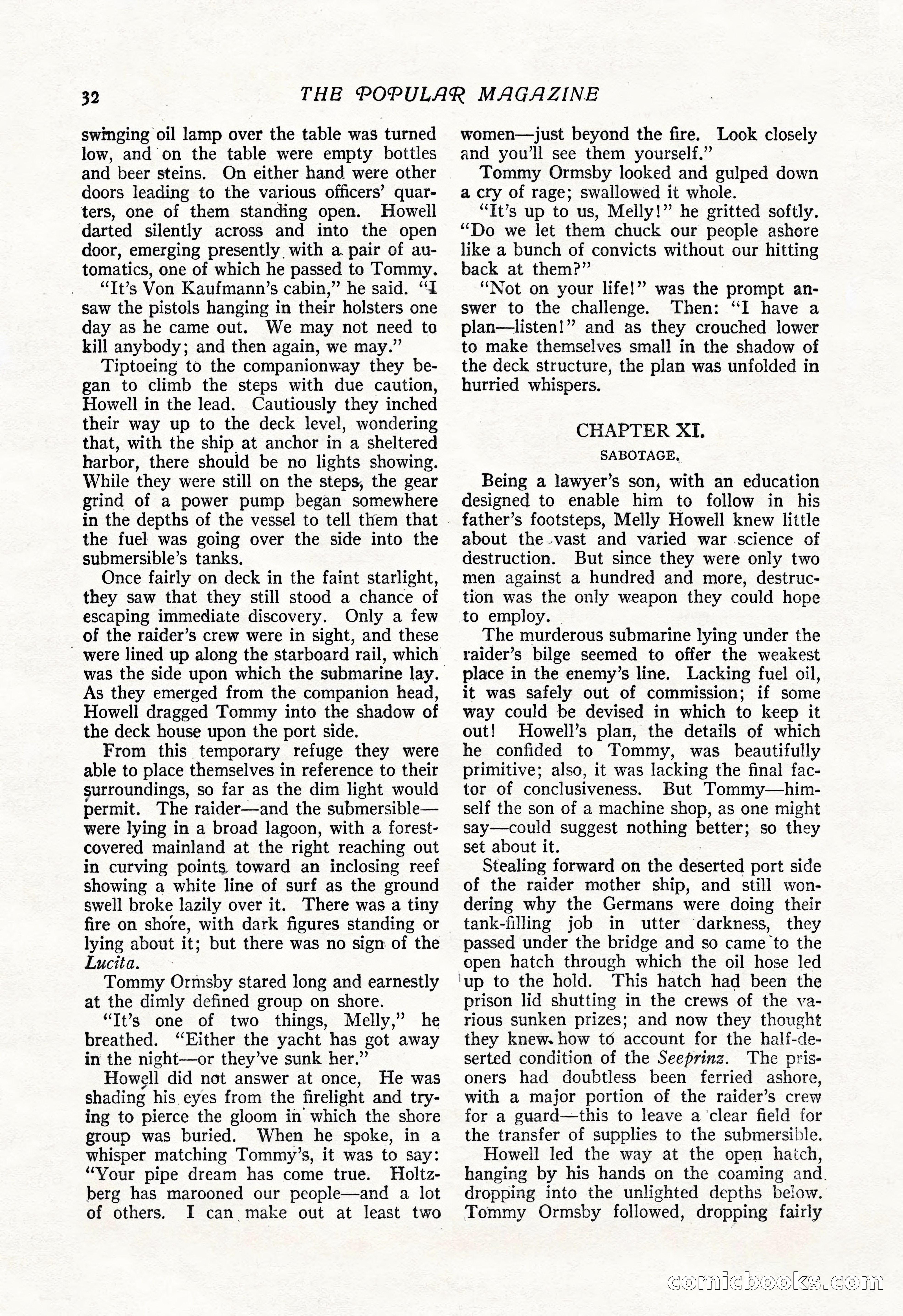 The Popular Magazine, Vol. 50, No. 3 — page 38 of 202