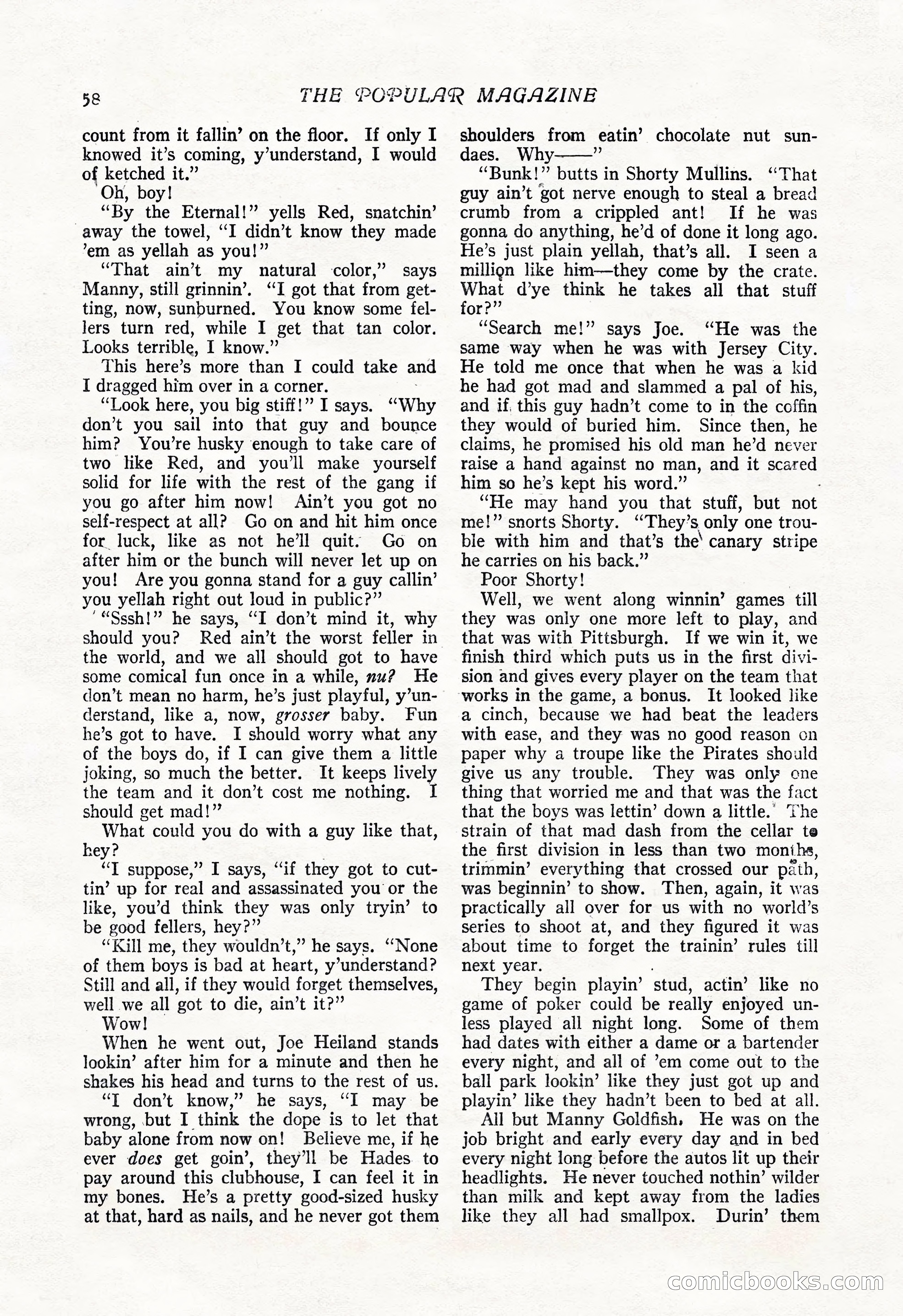 The Popular Magazine, Vol. 50, No. 3 — page 64 of 202