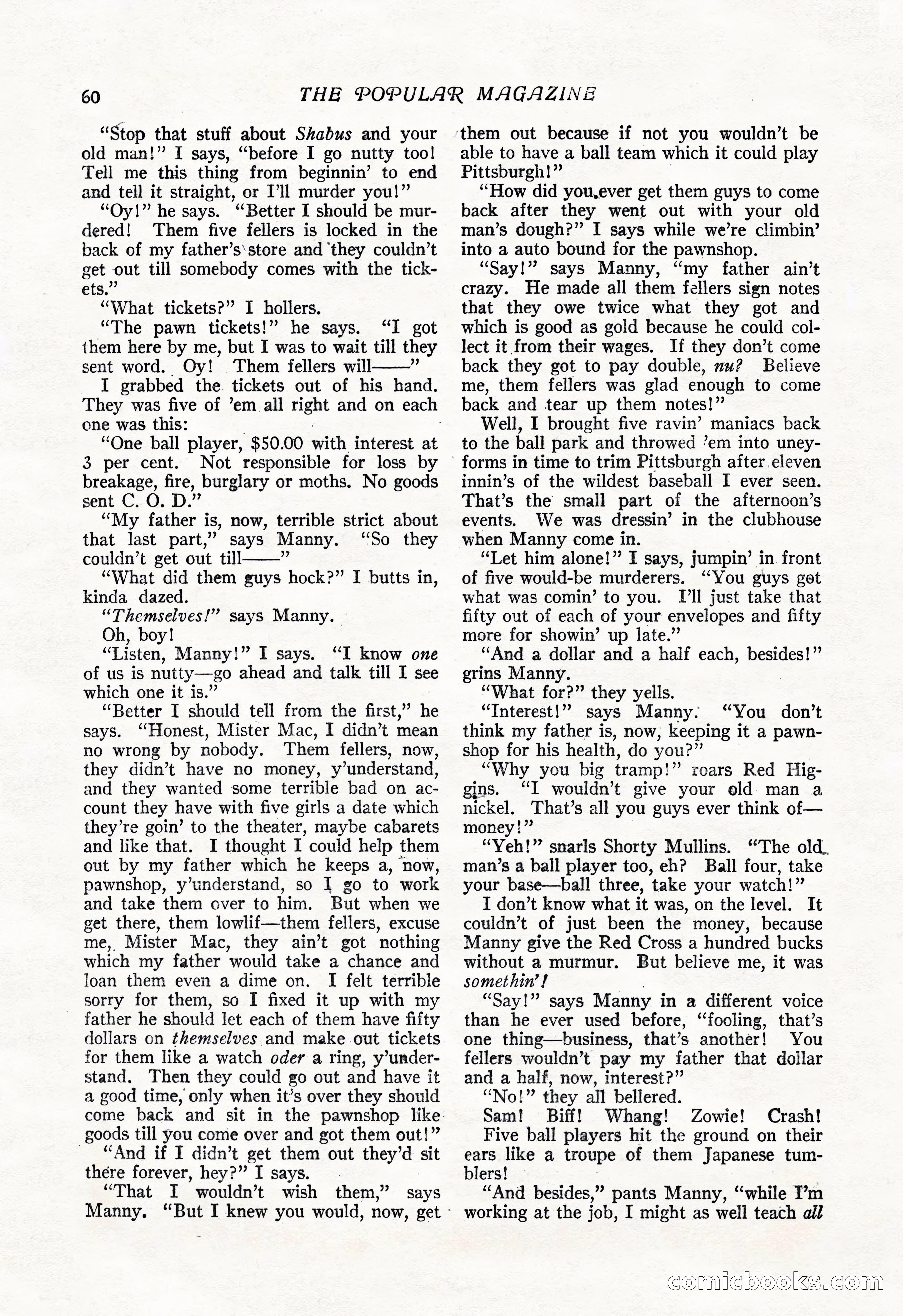 The Popular Magazine, Vol. 50, No. 3 — page 66 of 202