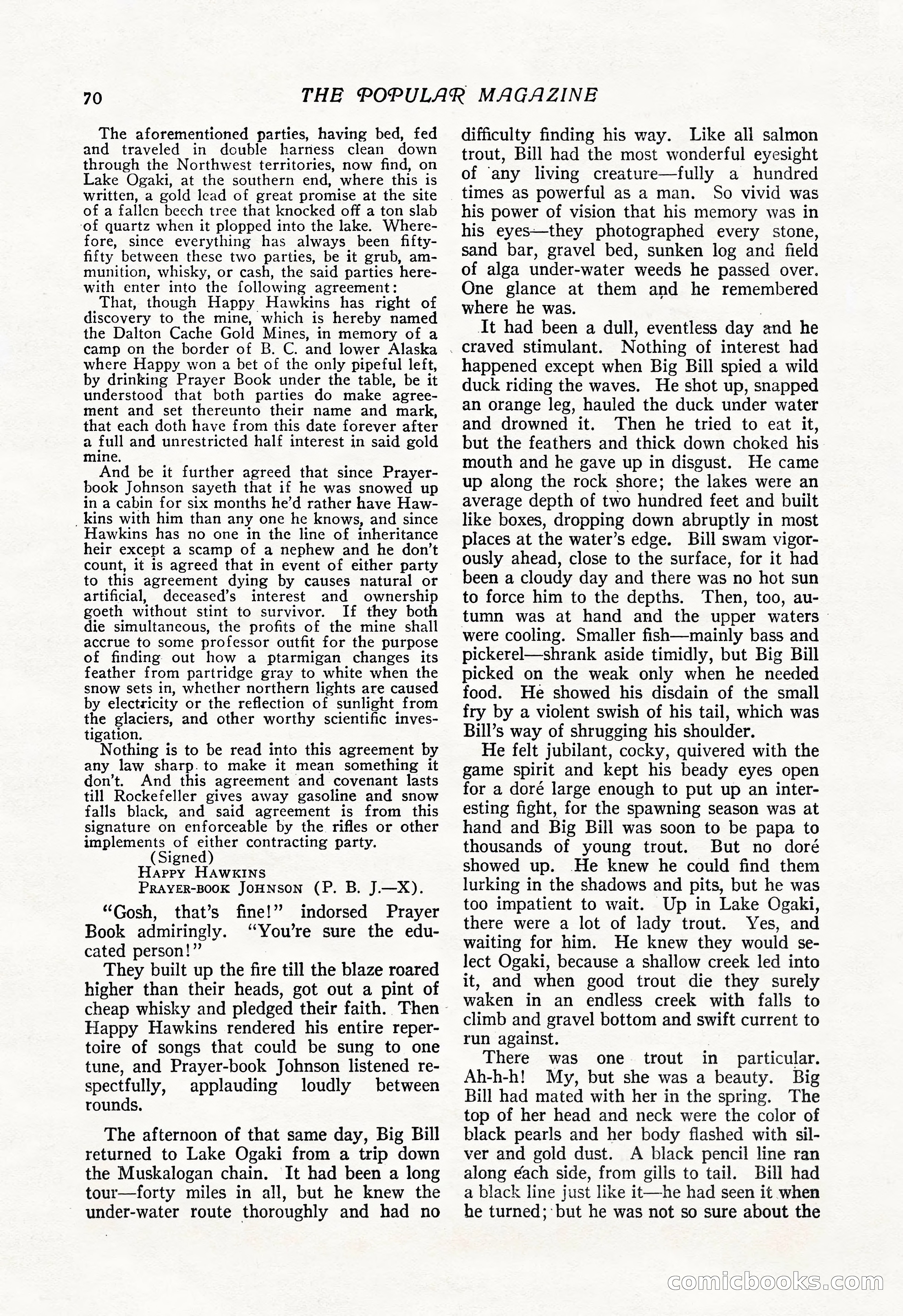 The Popular Magazine, Vol. 50, No. 3 — page 76 of 202