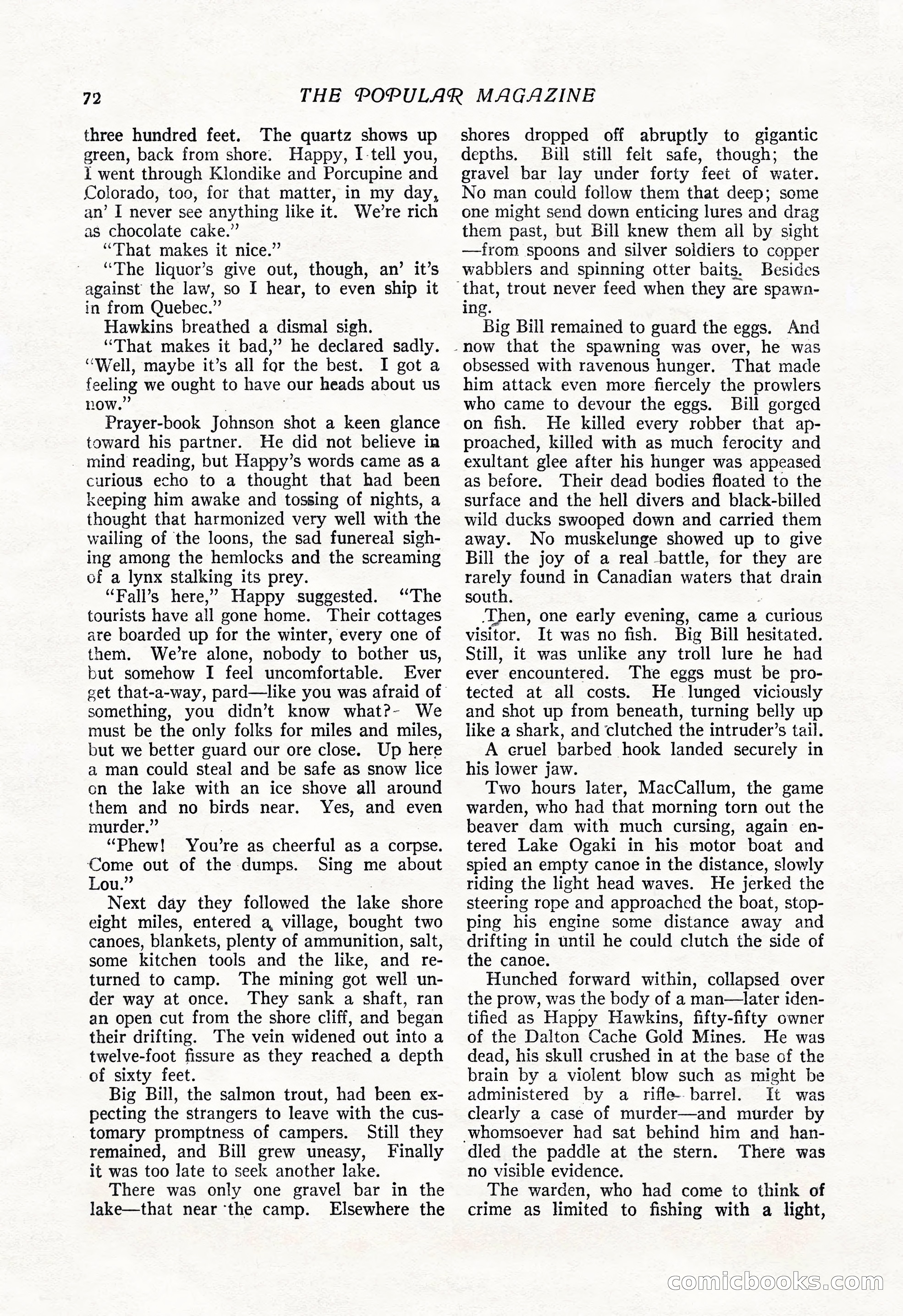The Popular Magazine, Vol. 50, No. 3 — page 78 of 202