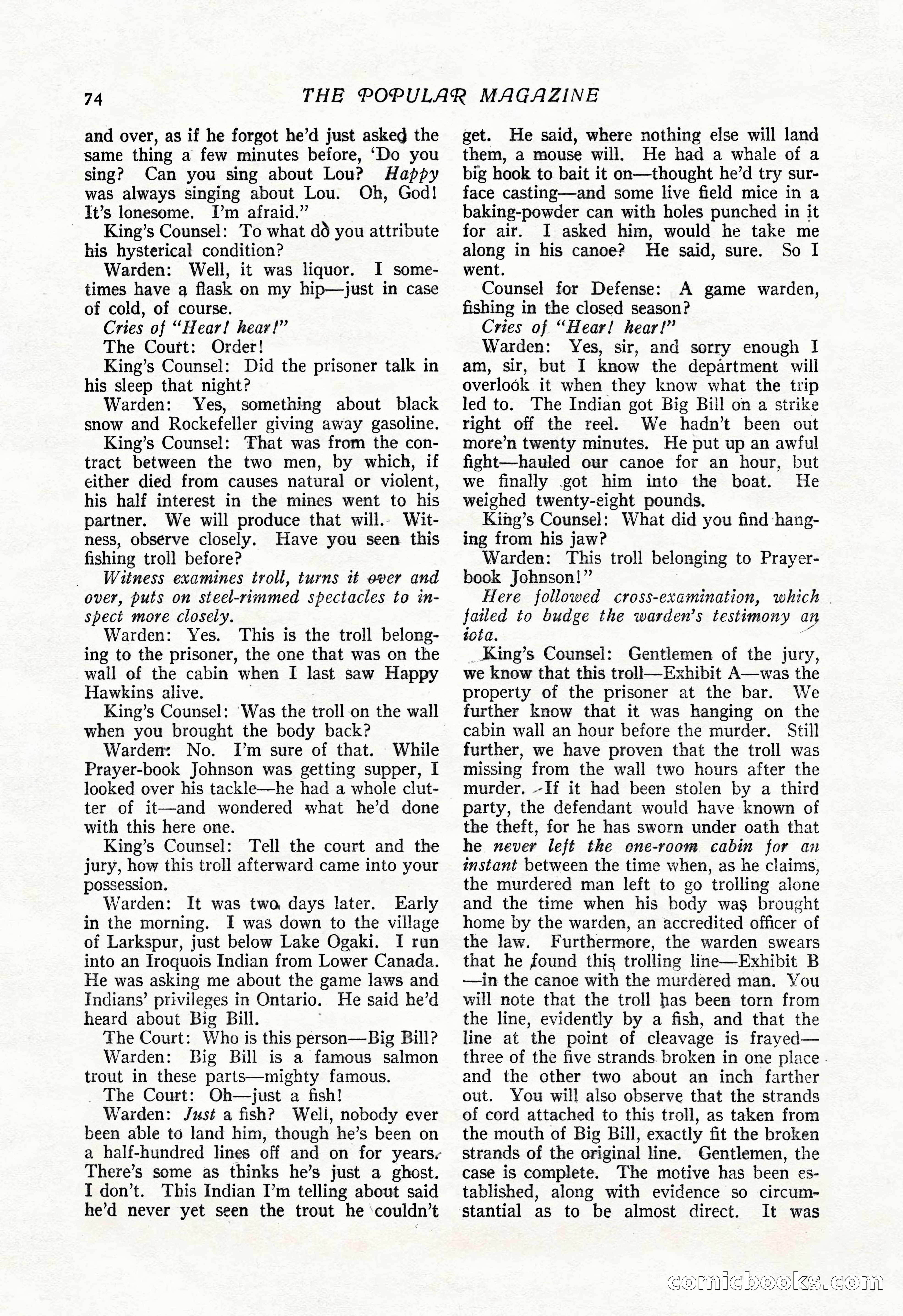 The Popular Magazine, Vol. 50, No. 3 — page 80 of 202