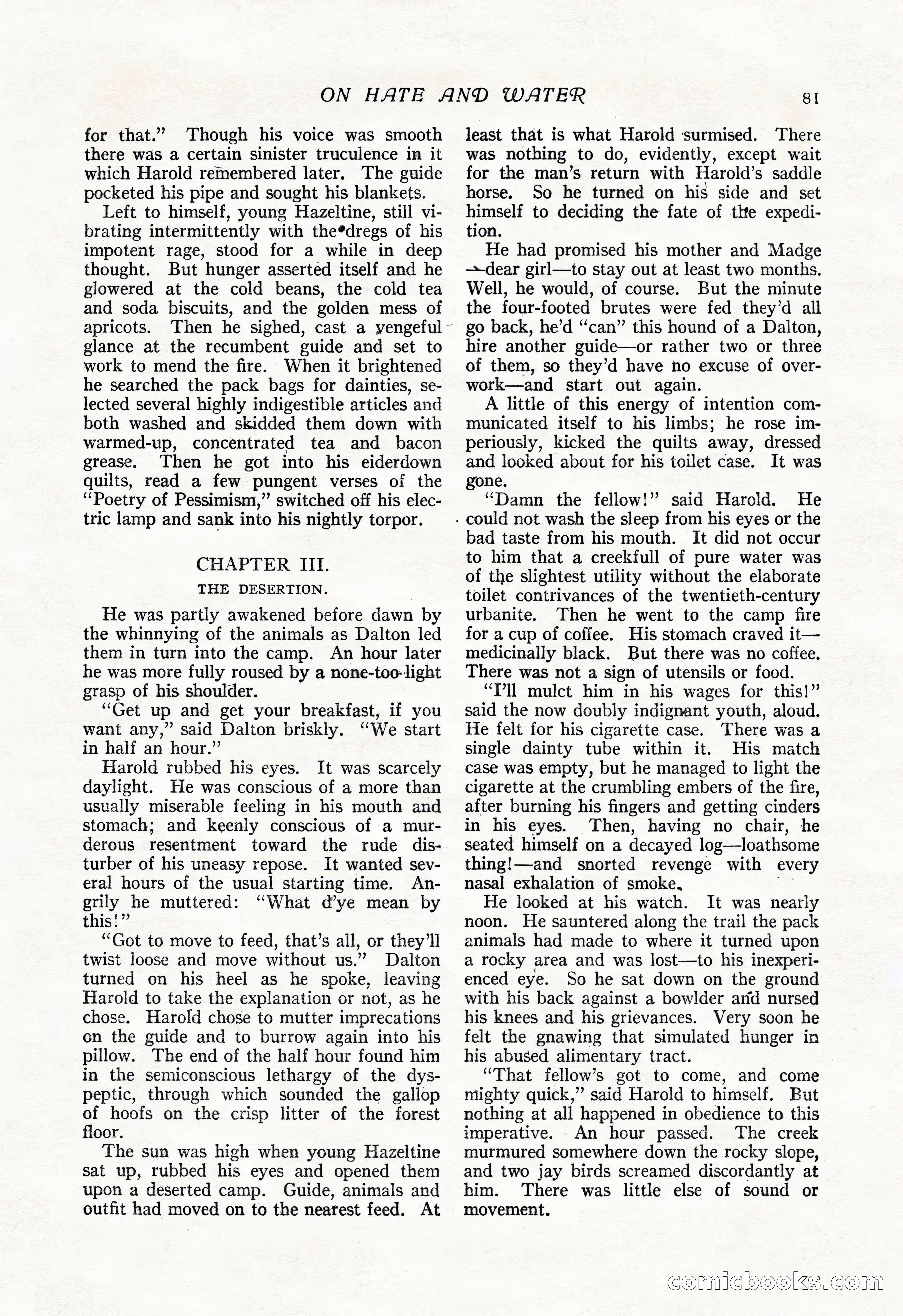 The Popular Magazine, Vol. 50, No. 3 — page 87 of 202