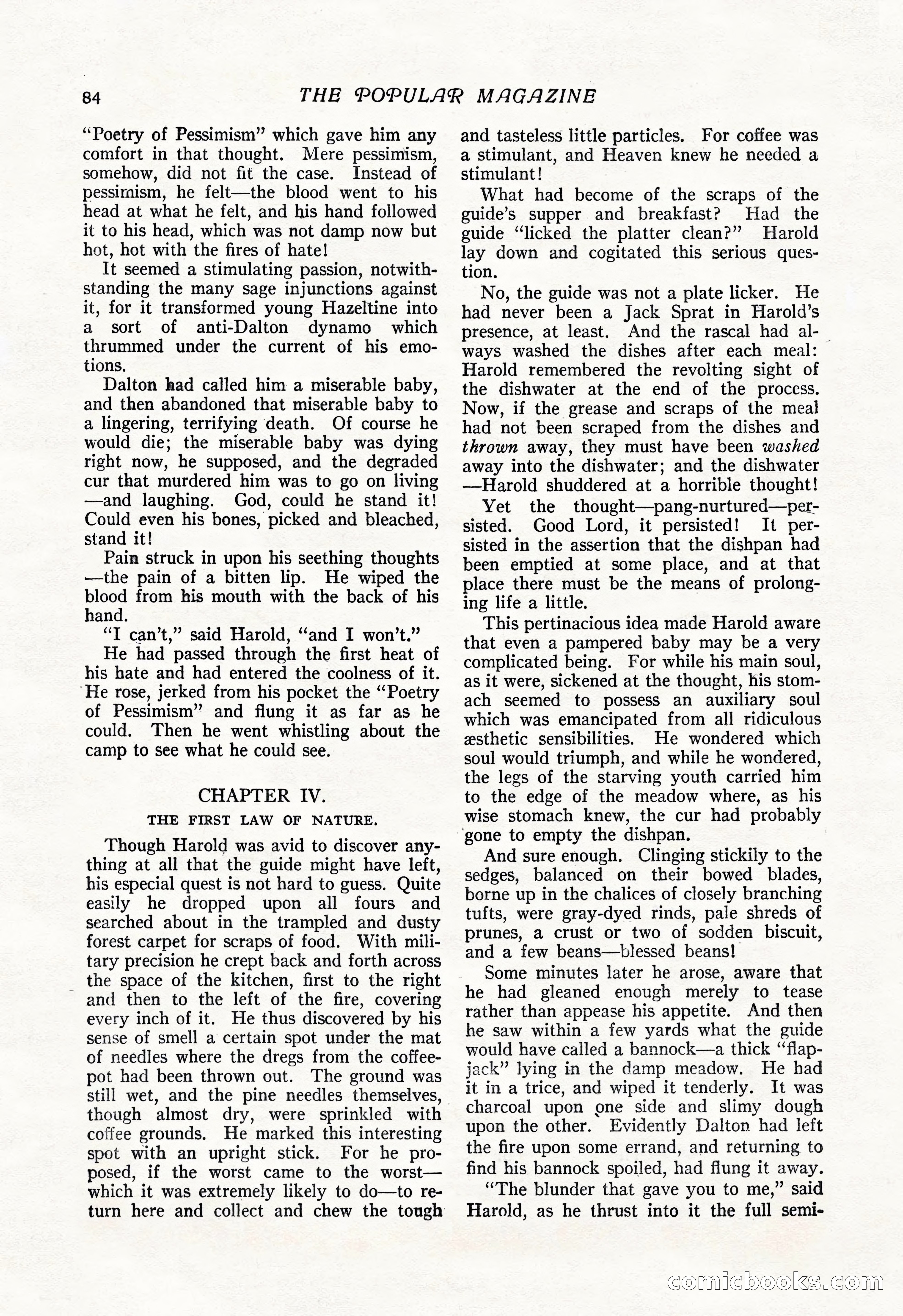 The Popular Magazine, Vol. 50, No. 3 — page 90 of 202