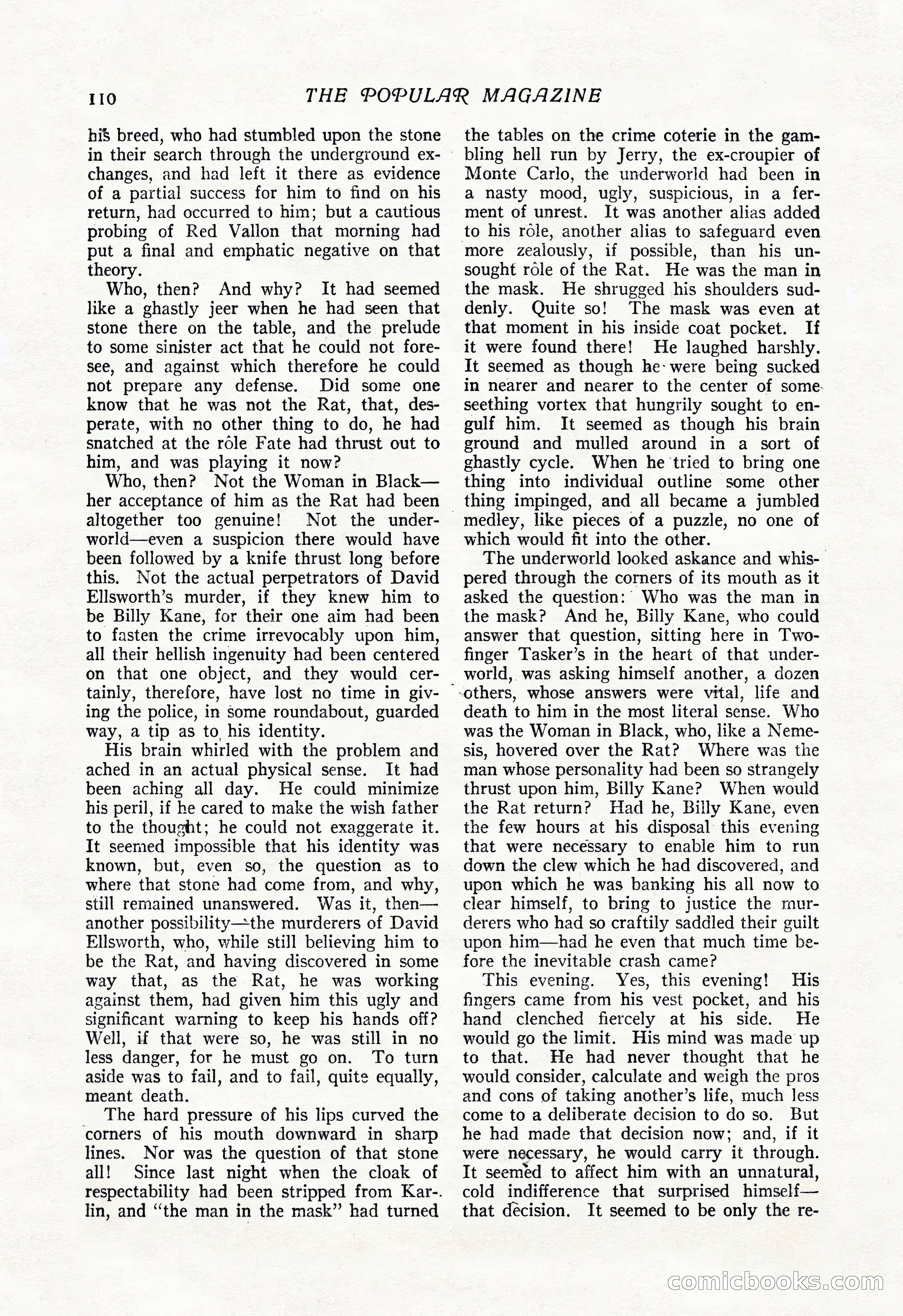 The Popular Magazine, Vol. 50, No. 3 — page 116 of 202