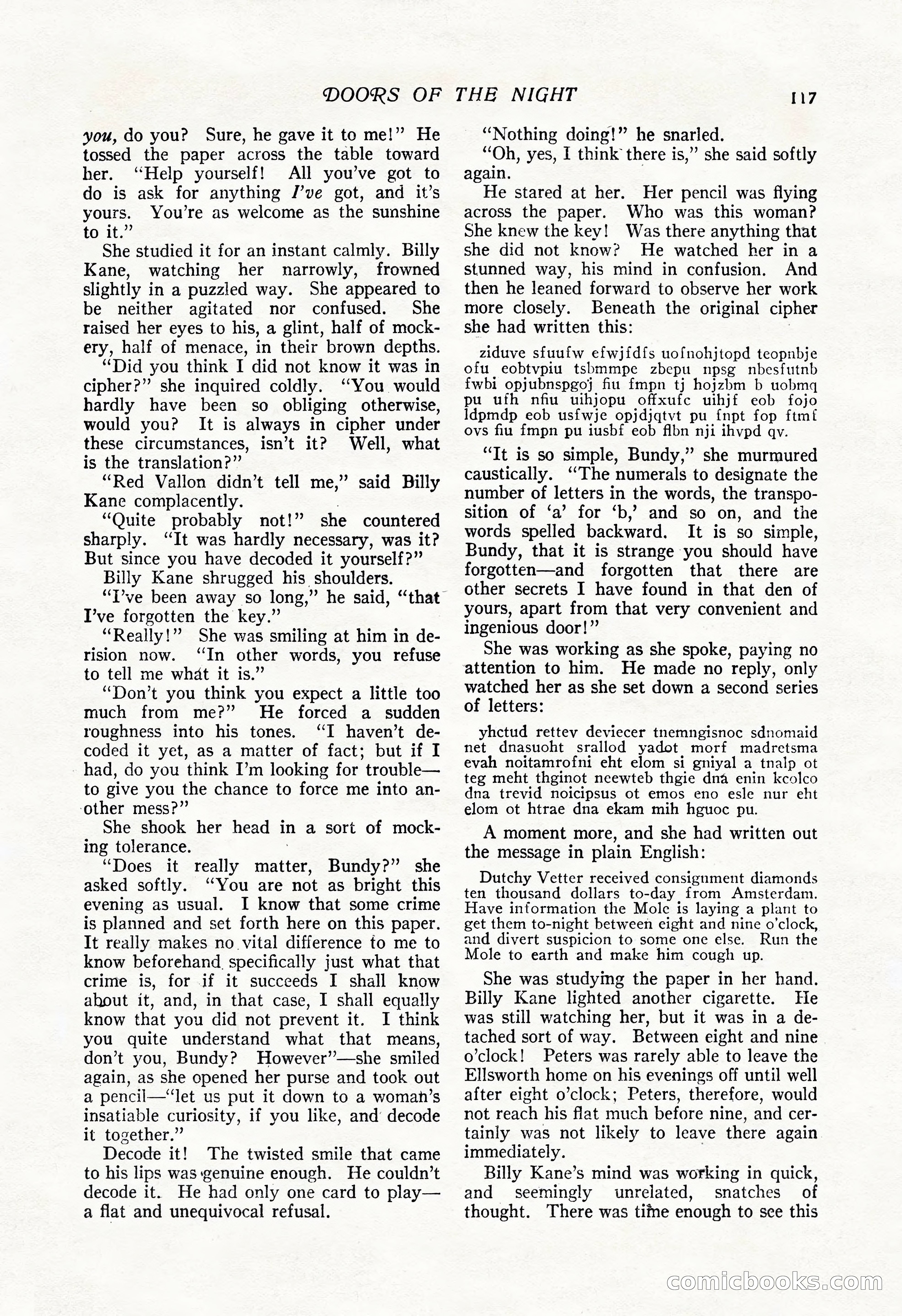 The Popular Magazine, Vol. 50, No. 3 — page 123 of 202