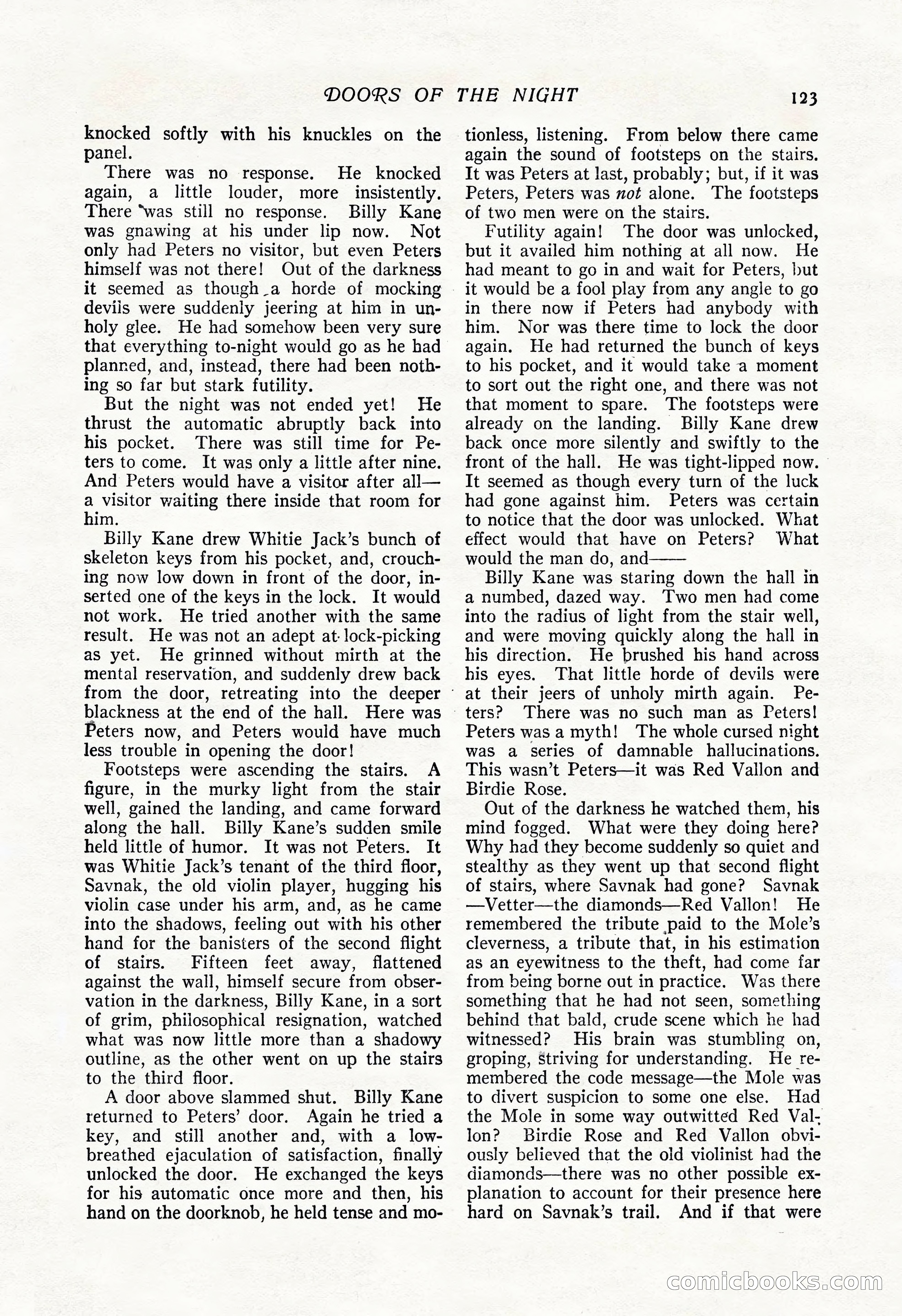 The Popular Magazine, Vol. 50, No. 3 — page 129 of 202