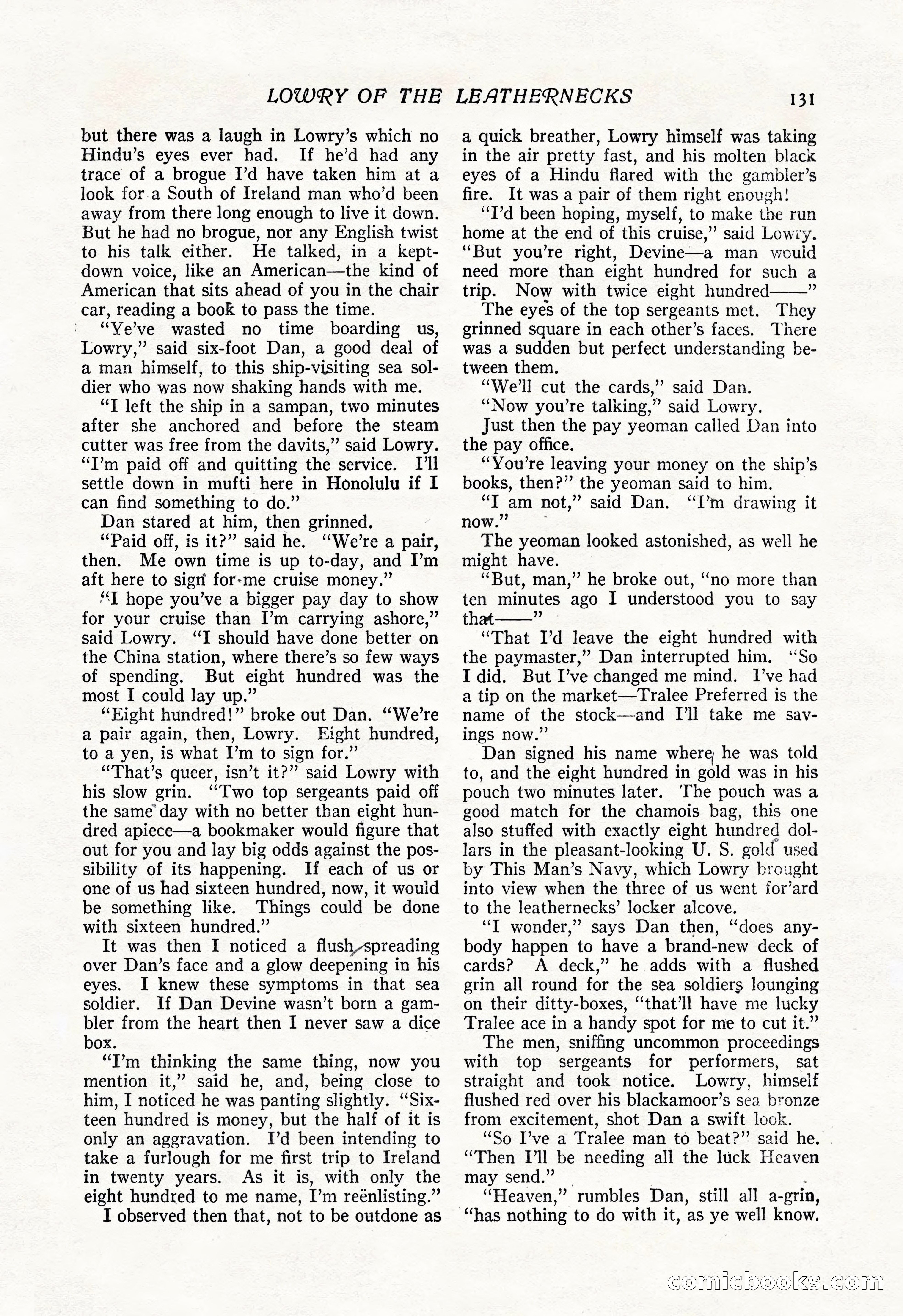 The Popular Magazine, Vol. 50, No. 3 — page 137 of 202