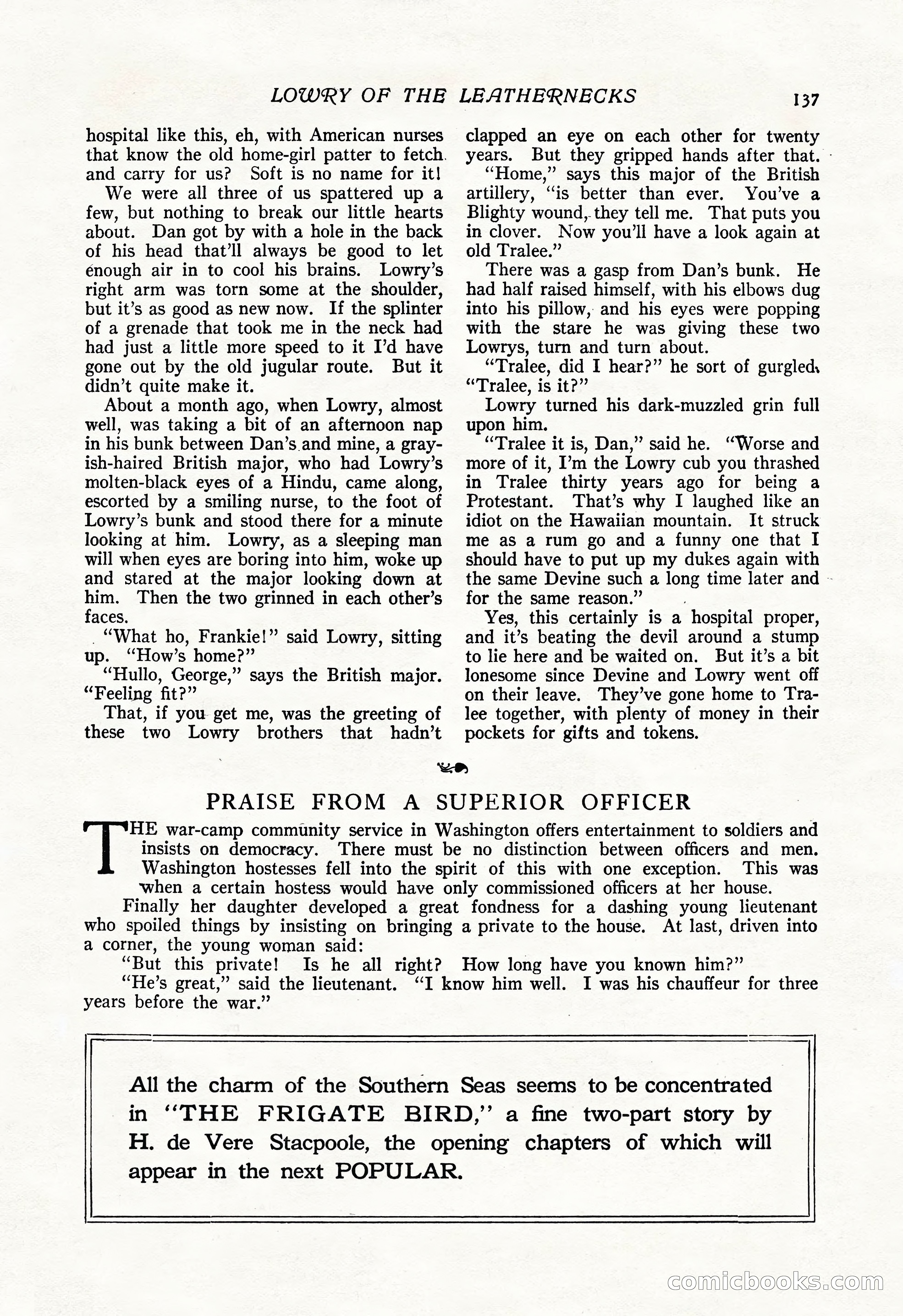 The Popular Magazine, Vol. 50, No. 3 — page 143 of 202