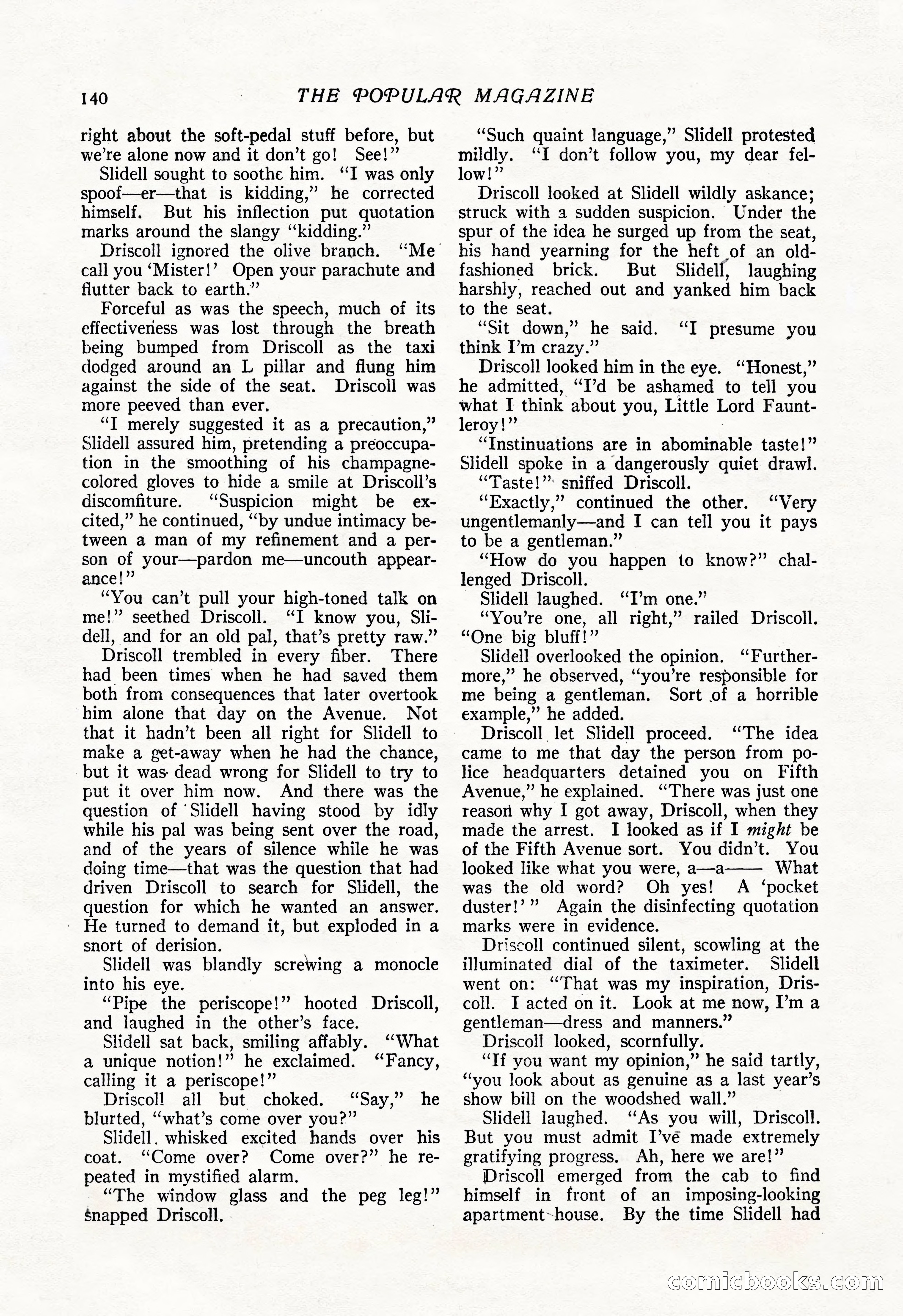 The Popular Magazine, Vol. 50, No. 3 — page 146 of 202