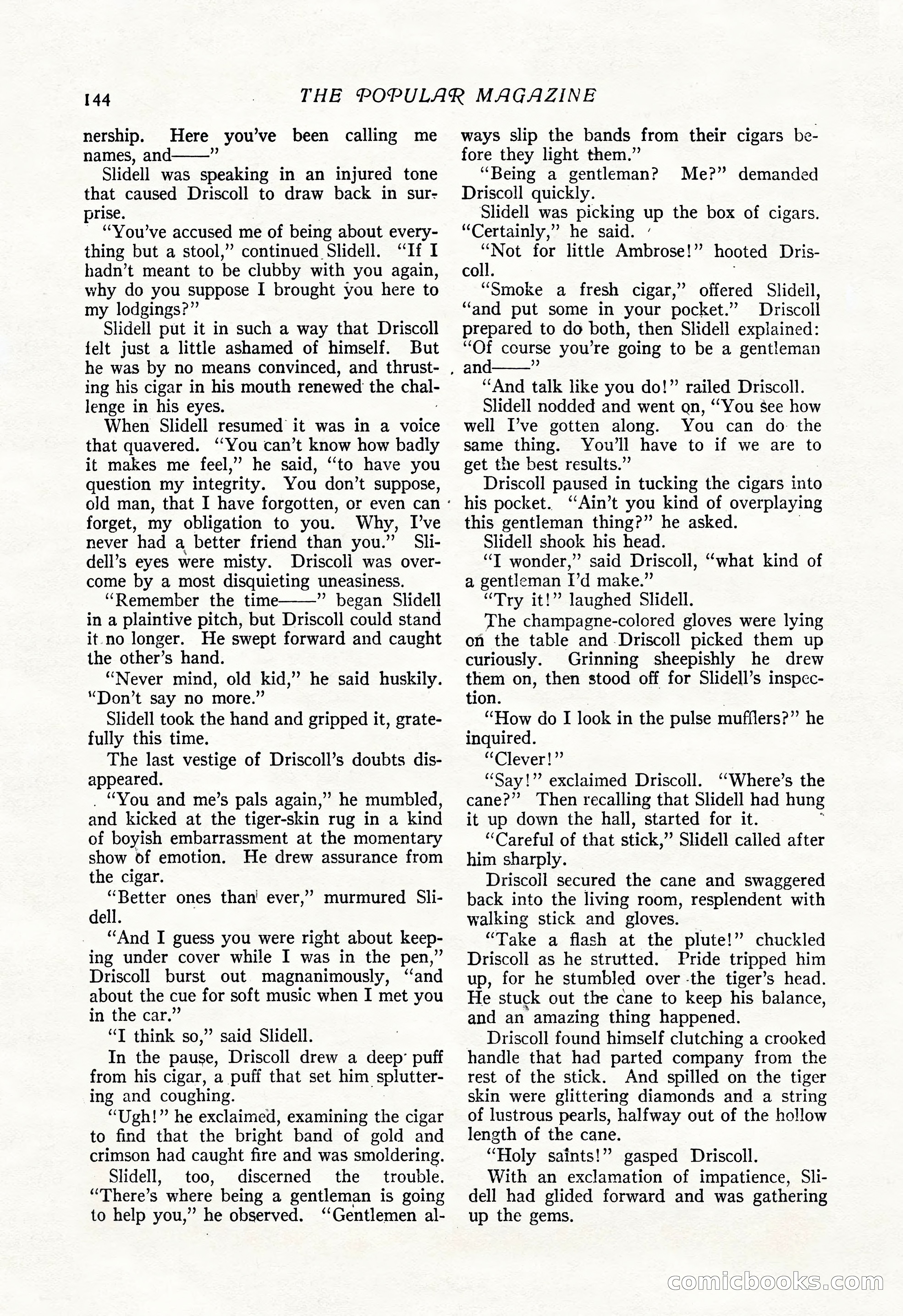 The Popular Magazine, Vol. 50, No. 3 — page 150 of 202