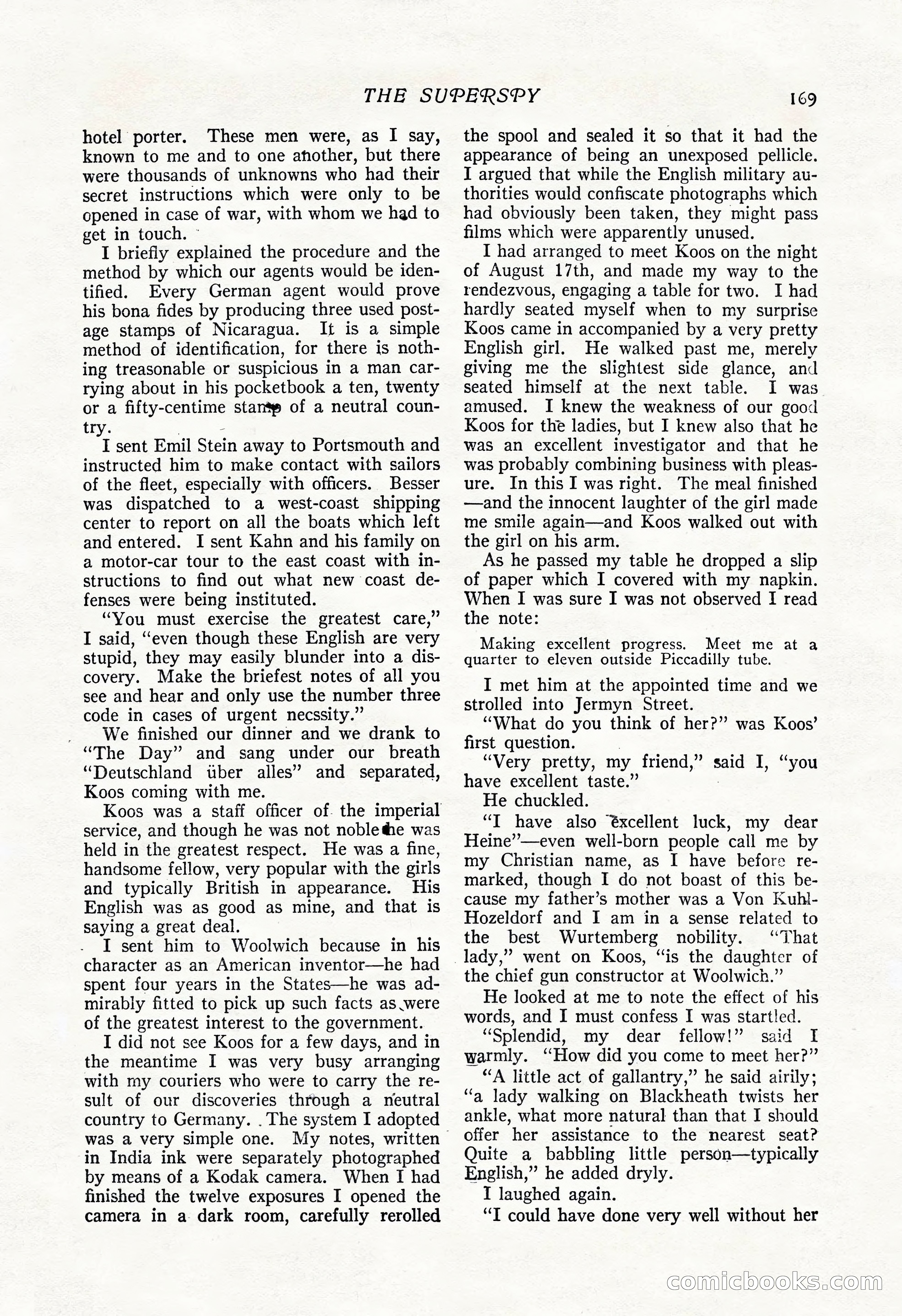 The Popular Magazine, Vol. 50, No. 3 — page 175 of 202